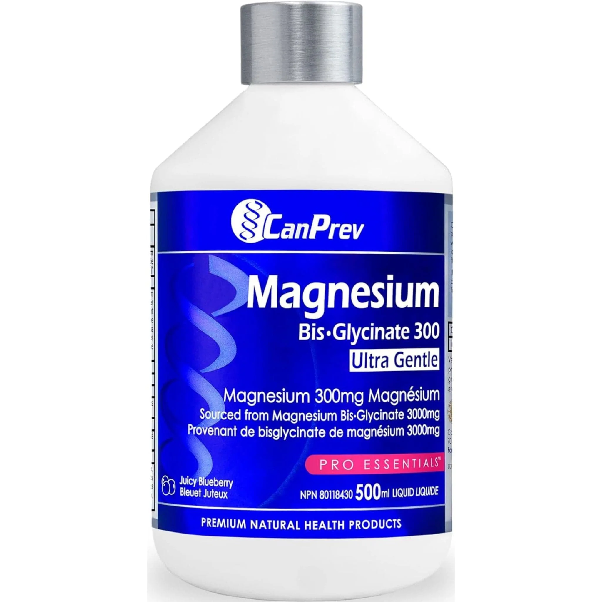 CanPrev Magnesium Bis-Glycinate 300, Ultra Gentle Liquid, 500ml - Image 11