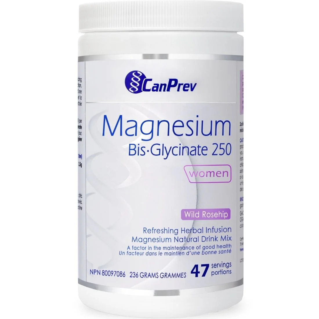 CanPrev Magnesium Bisglycinate Powder for Women, 250mg, 48 Servings - Image 3