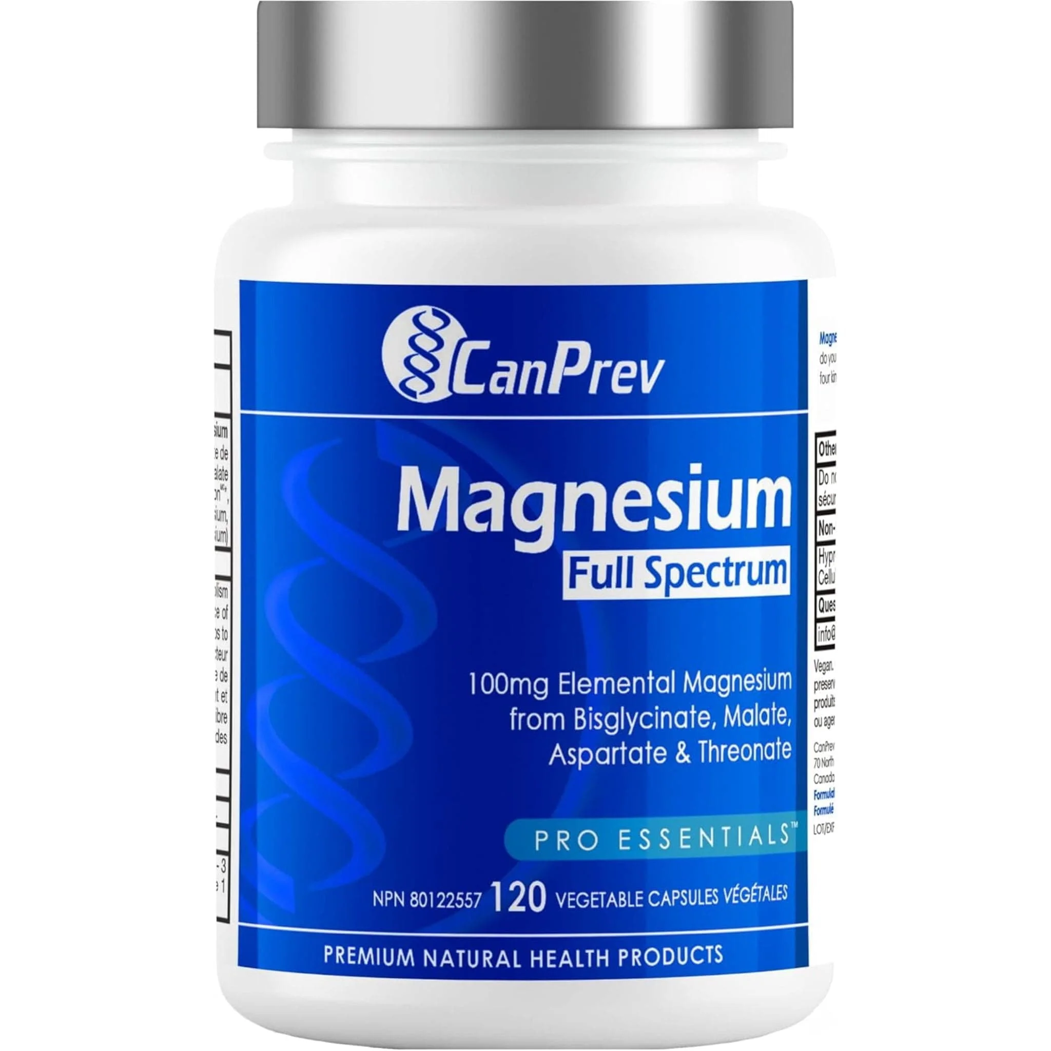 CanPrev Magnesium Full Spectrum, 120 Vegetable Capsules - Image 9