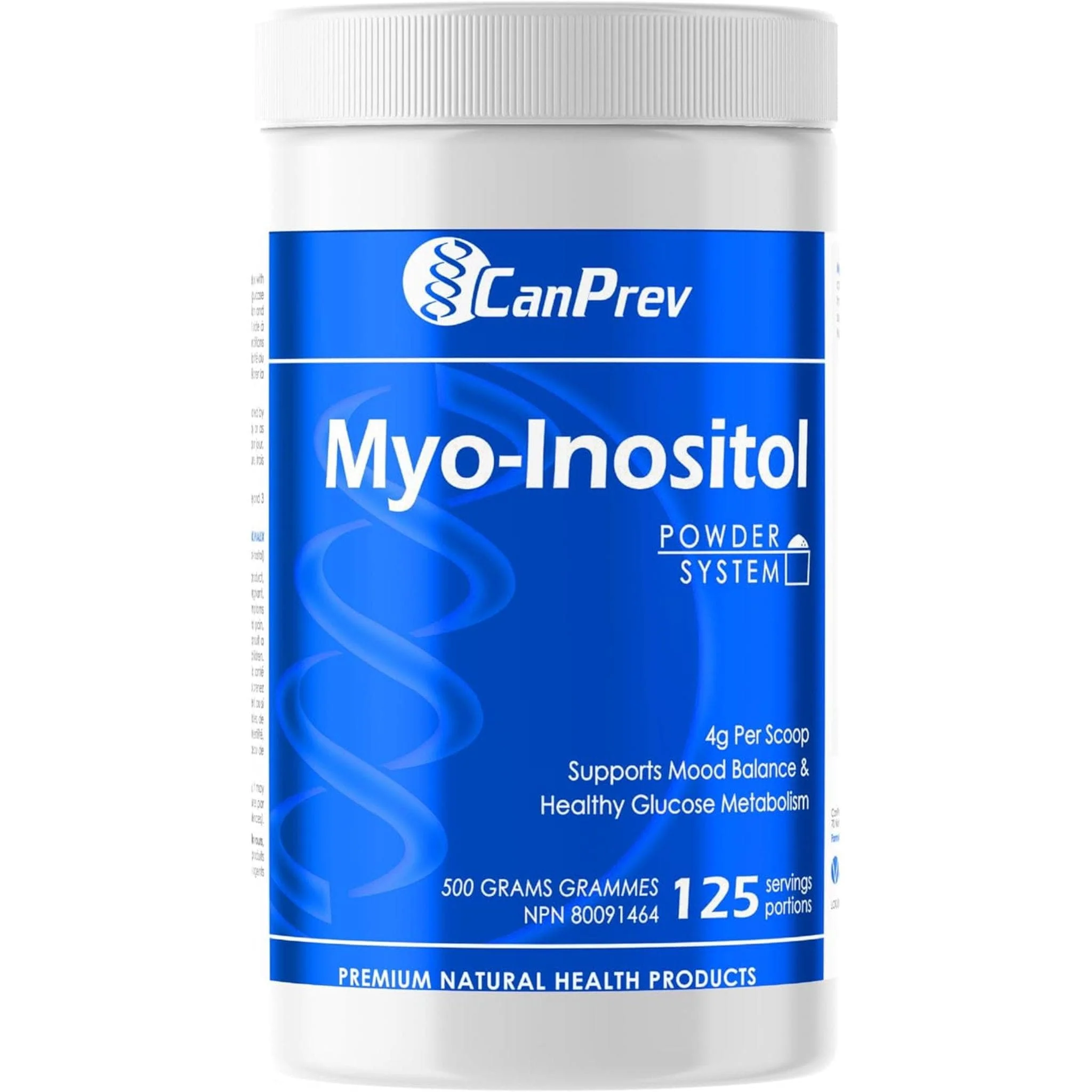 CanPrev Myo-Inositol Powder, Non-GMO, 500g - Image 2