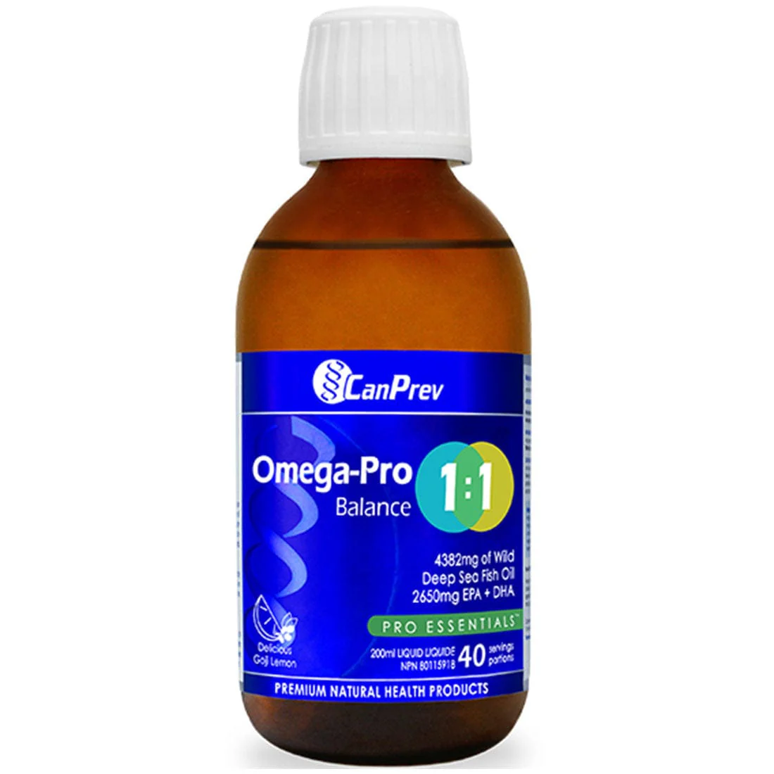 CanPrev Omega-Pro BALANCE 1:1 Liquid Fish Oil - Image 2