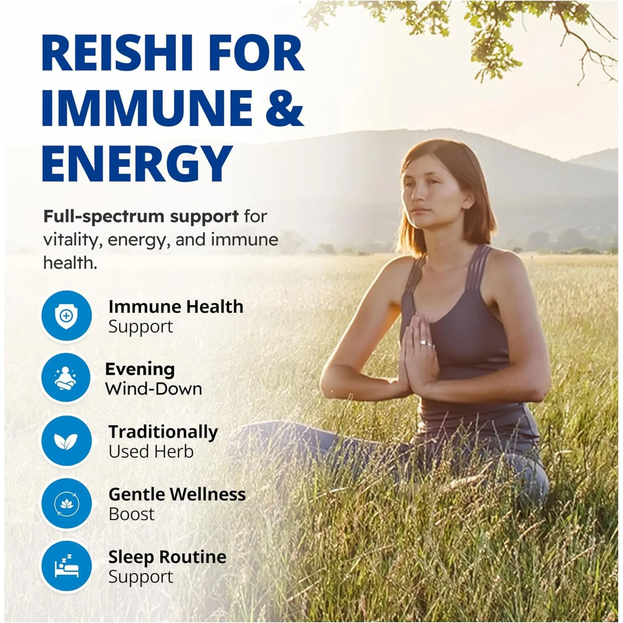 CanPrev Reishi Full Spectrum, 100% Organic Reishi Mushroom for Immune, Stress and Adrenal Support, 60 Vegetable Capsules - Image 3