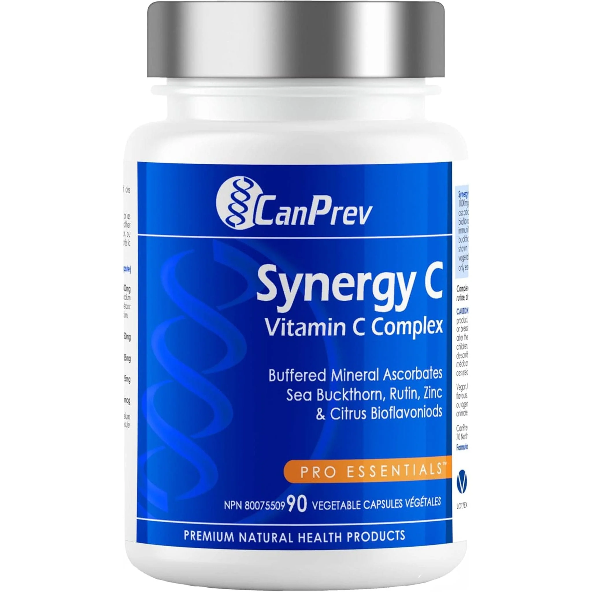 CanPrev Synergy C with Sea Buckthorn (Vitamin C), 90 Vegicaps - Image 2