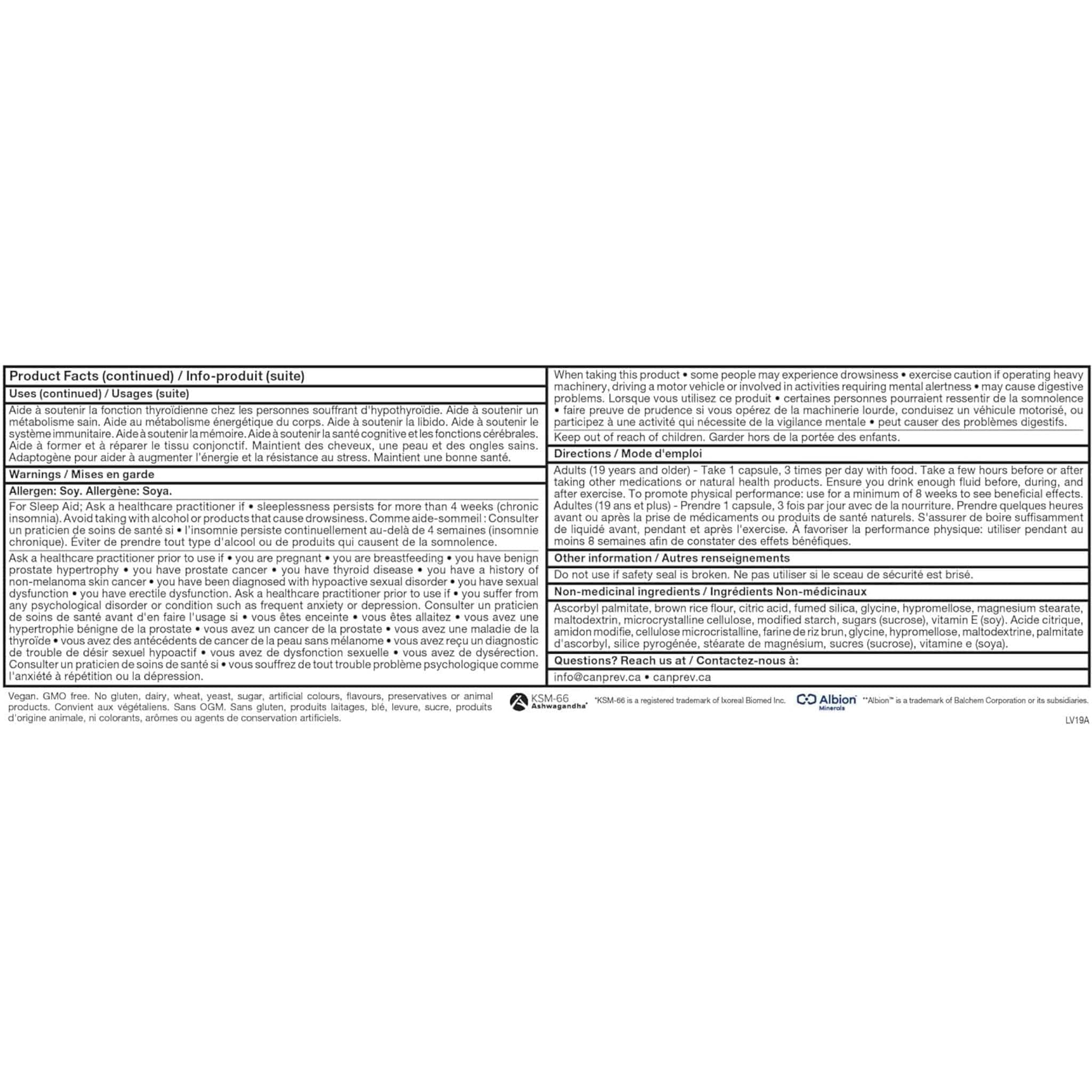 CanPrev Thyroid Plus, Under-Active Thyroid Help, 90 Vegetable Capsules - Image 4