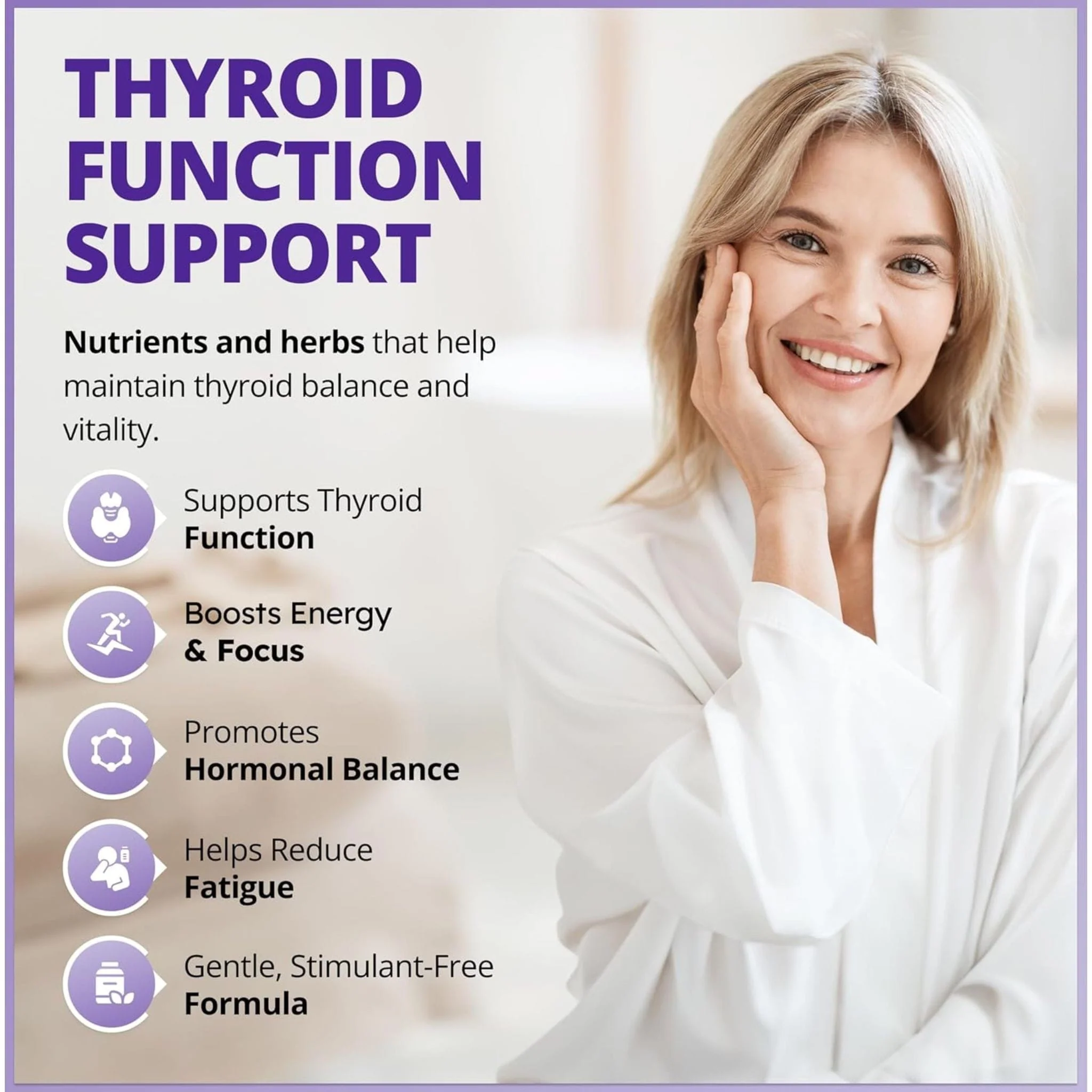 CanPrev Thyroid Plus, Under-Active Thyroid Help, 90 Vegetable Capsules - Image 5
