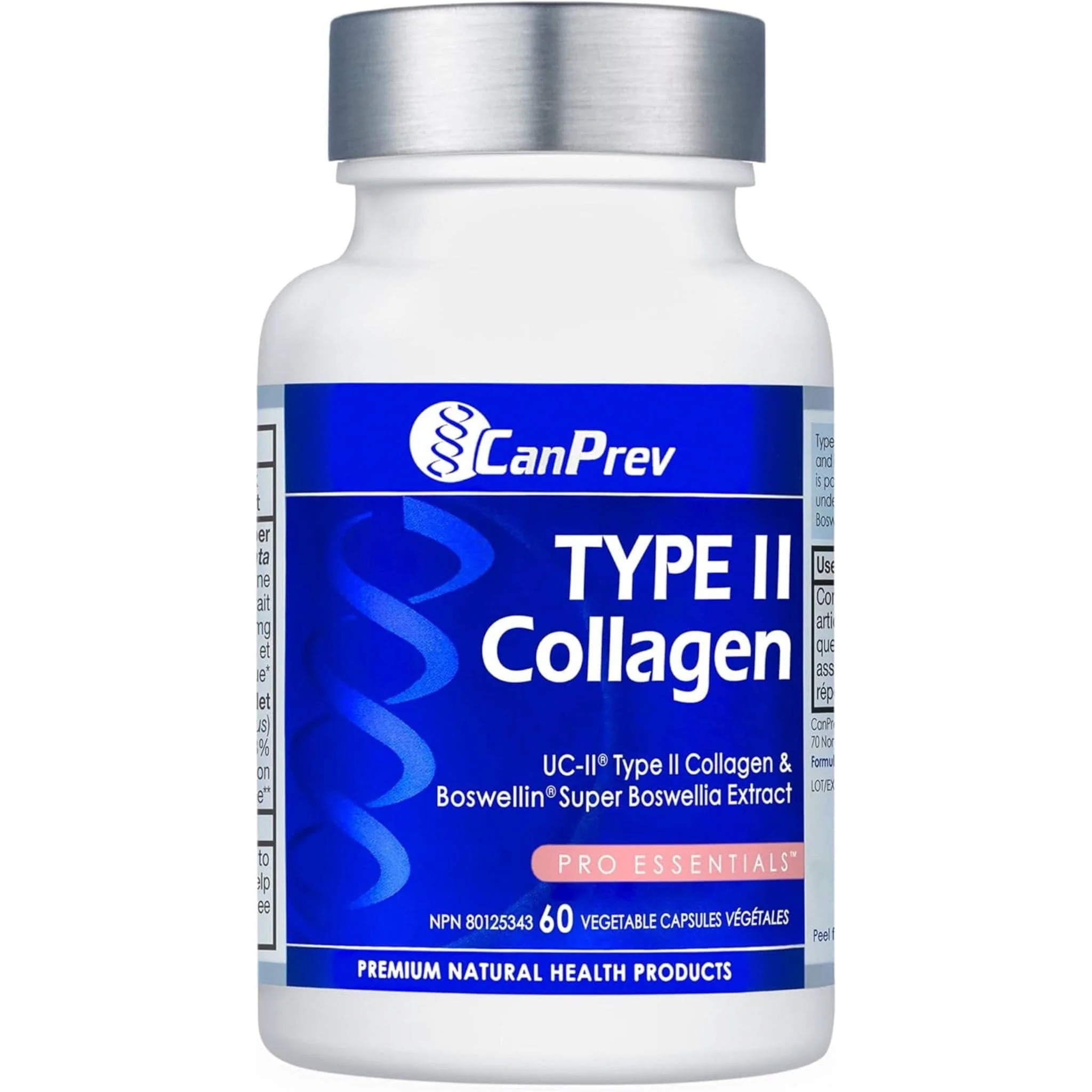 CanPrev Type II Collagen, Supports Joint Health, 60 Vegetable Capsules - Image 10