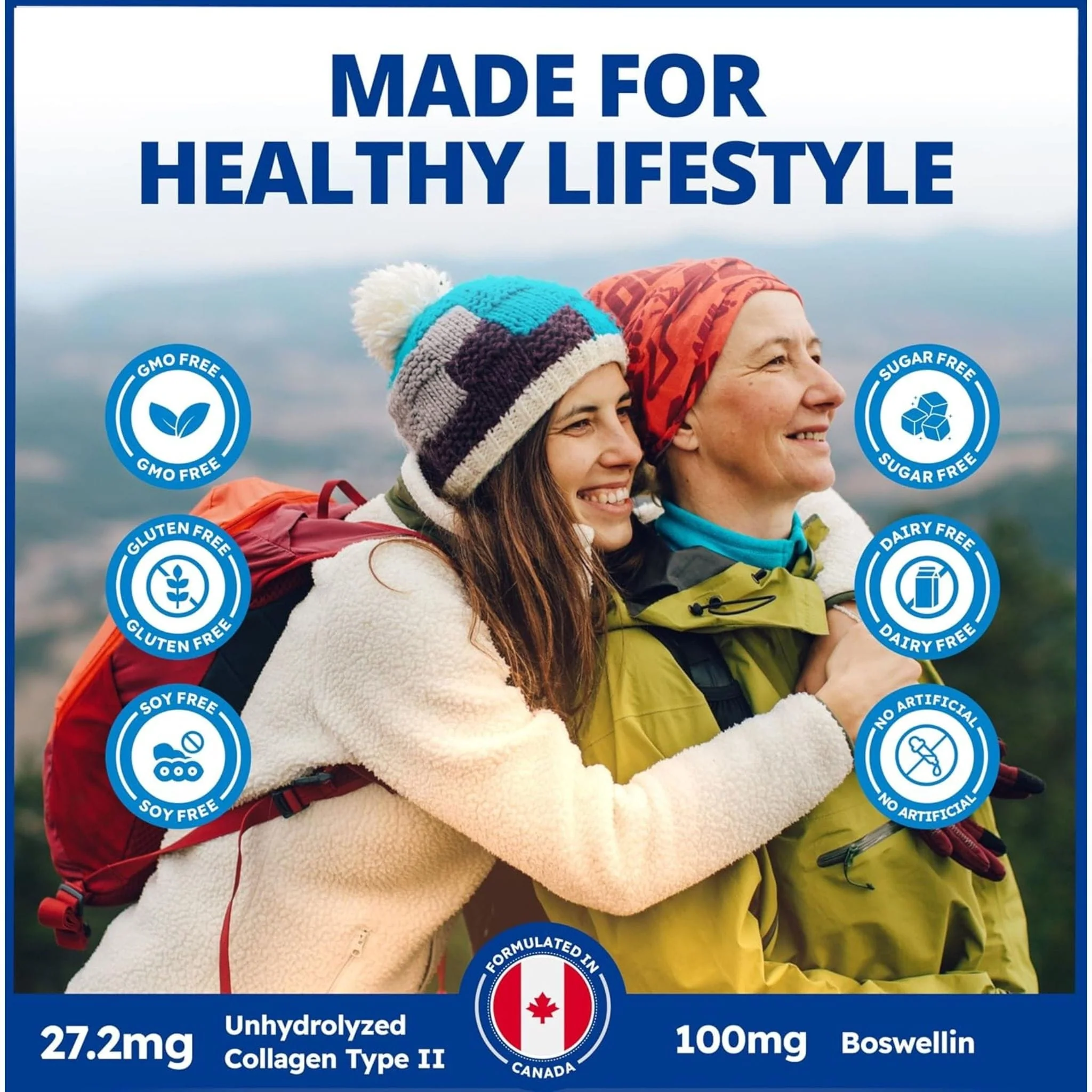 CanPrev Type II Collagen, Supports Joint Health, 60 Vegetable Capsules - Image 5
