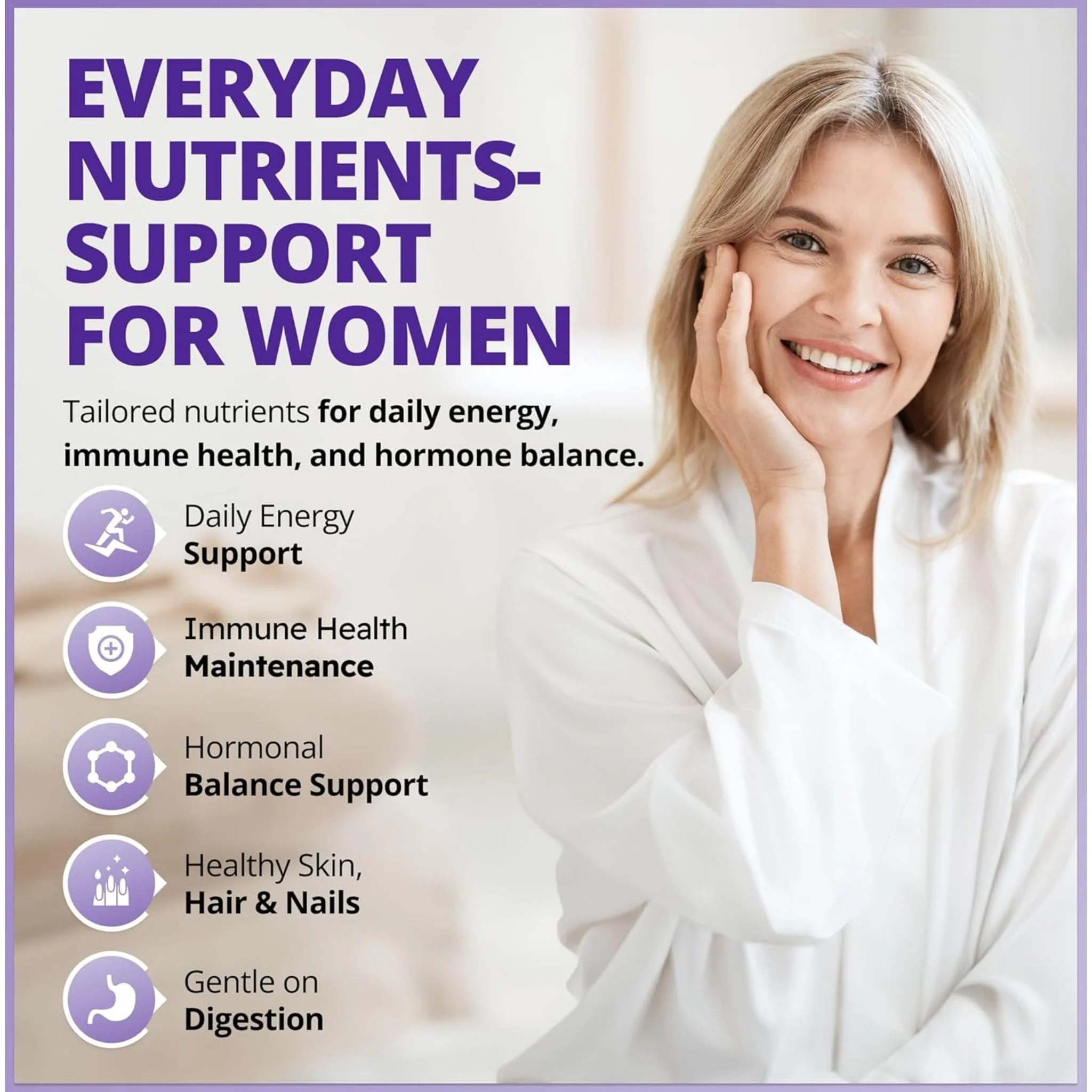 CanPrev Women's Multi, 90 Vegetable Capsules - Image 4