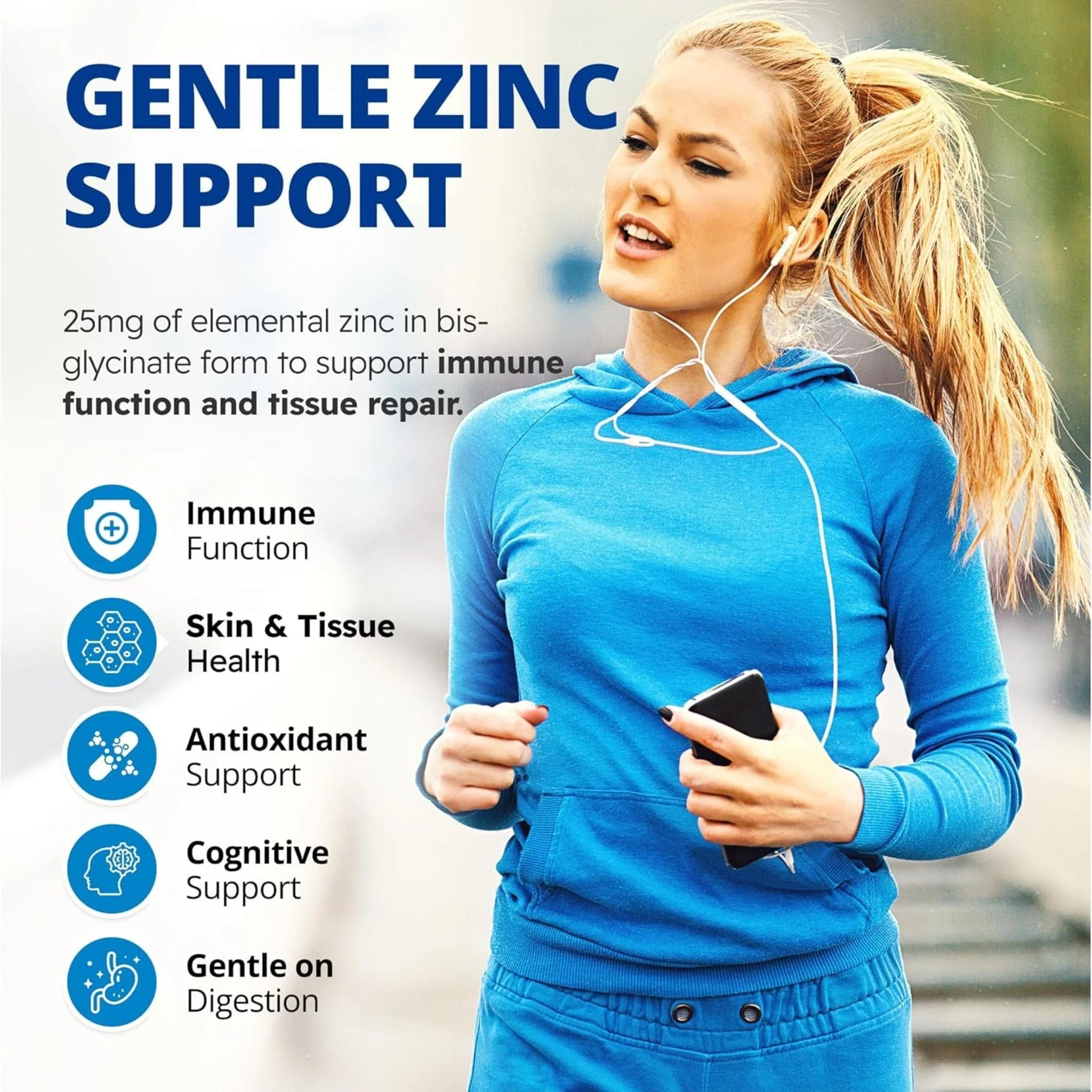 CanPrev Zinc Bisglycinate 25mg (Chelated) - Image 4