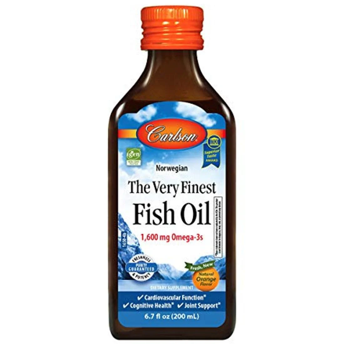 Carlson The Very Finest Fish Oil Liquid (TG), Wild Caught, Sustainably Sourced - Image 4