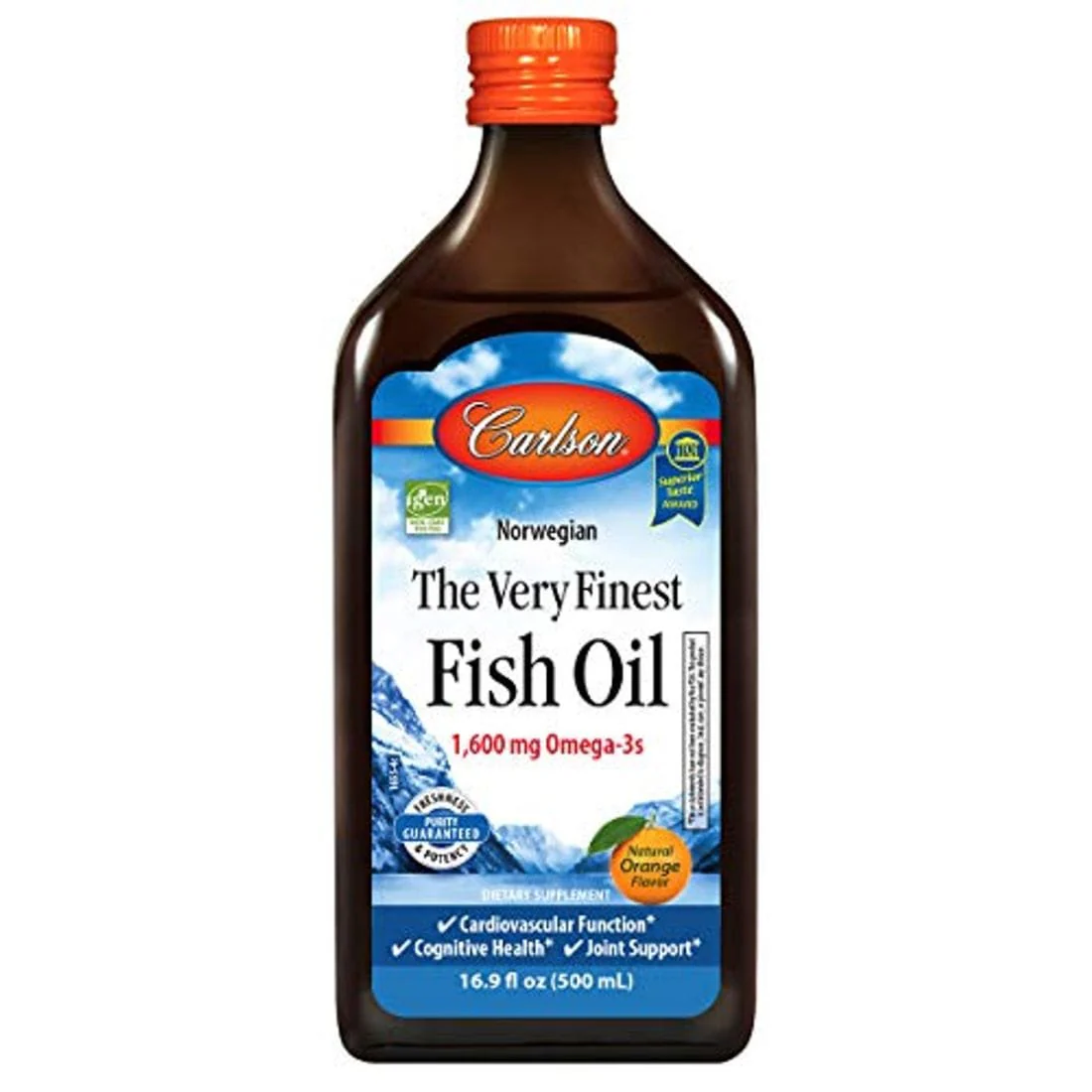 Carlson The Very Finest Fish Oil Liquid (TG), Wild Caught, Sustainably Sourced - Image 7