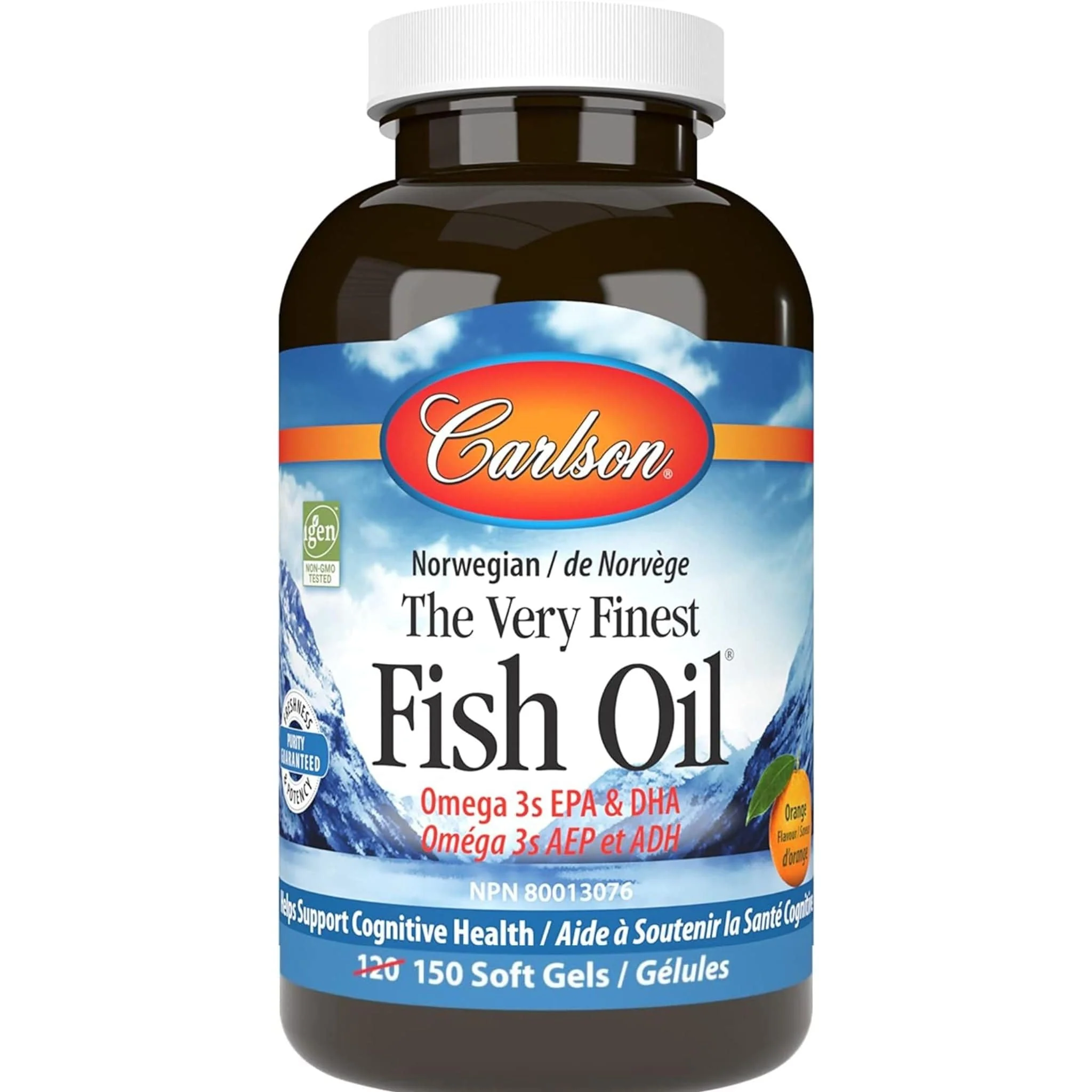 Carlson The Very Finest Fish Oil Softgels (TG) - Image 2