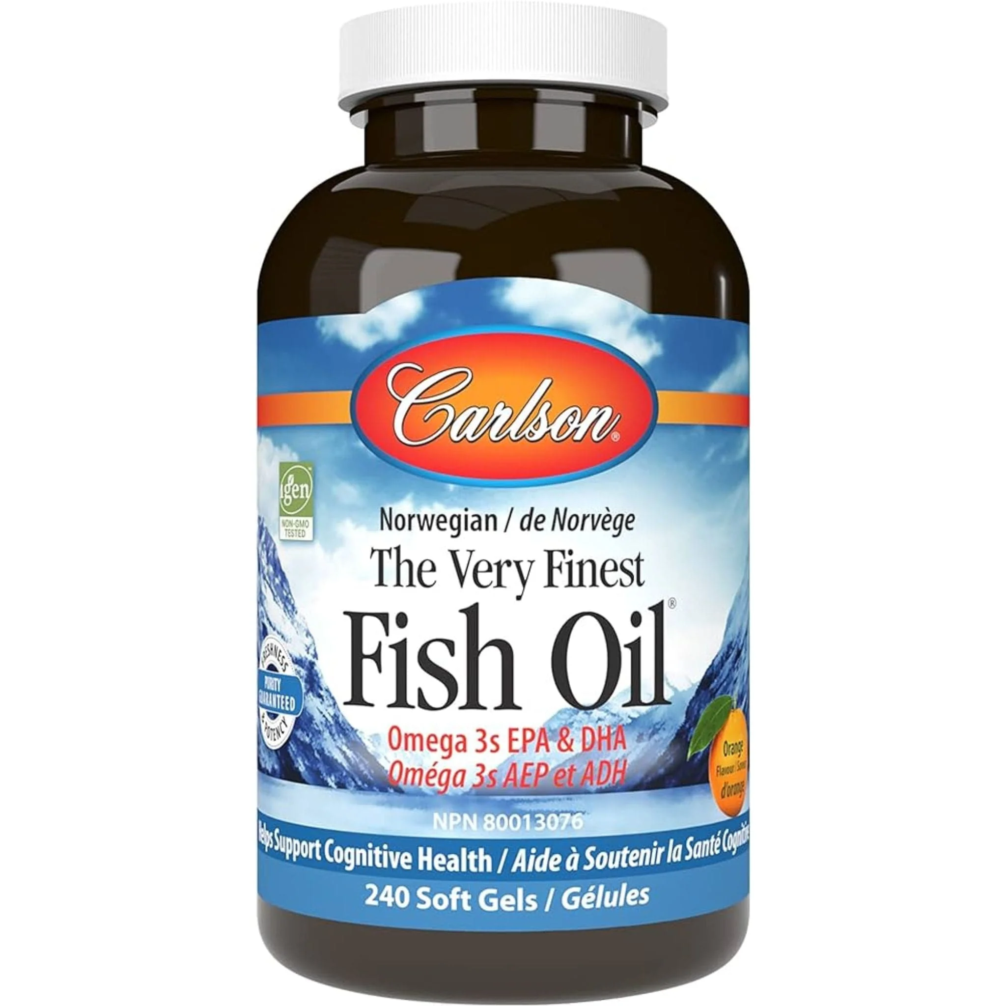 Carlson The Very Finest Fish Oil Softgels (TG) - Image 3
