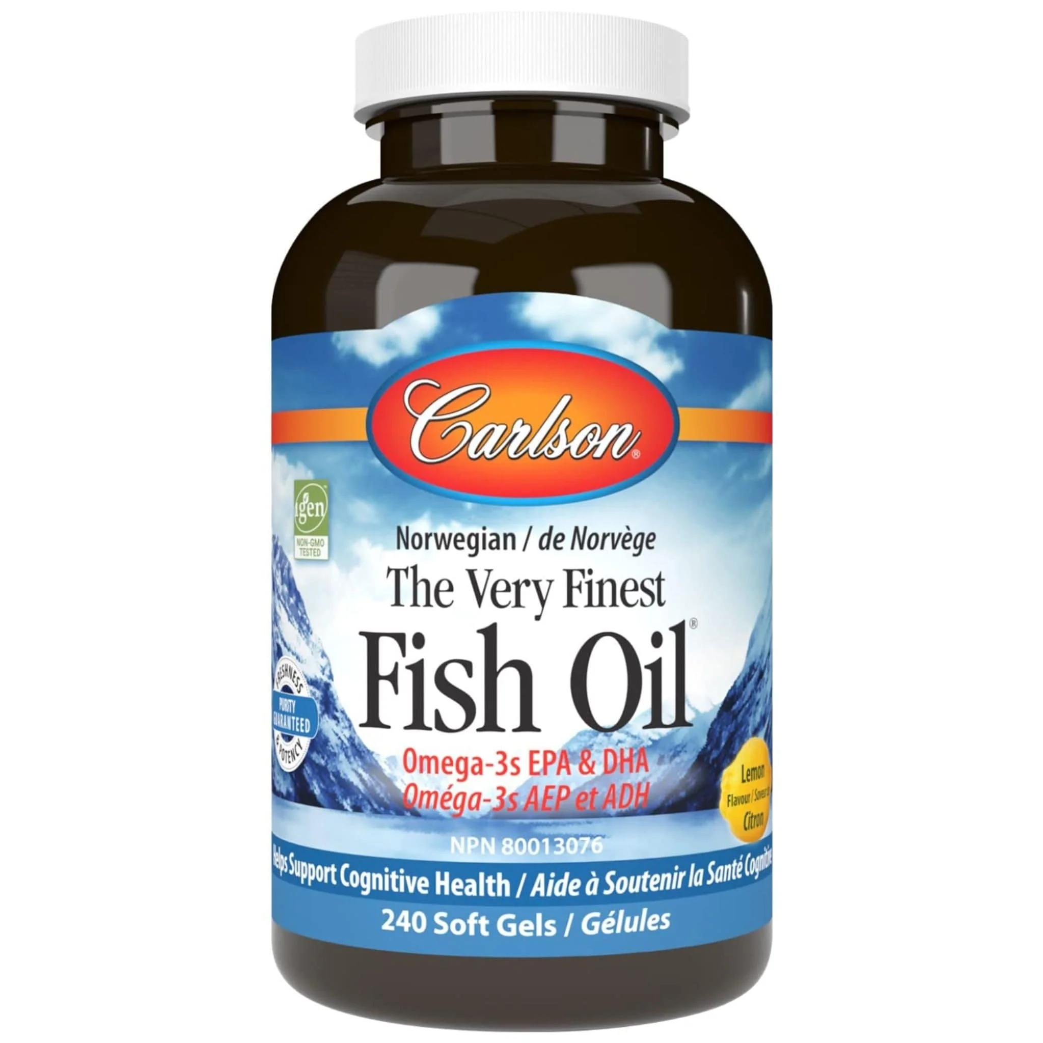 Carlson The Very Finest Fish Oil Softgels (TG) - Image 4