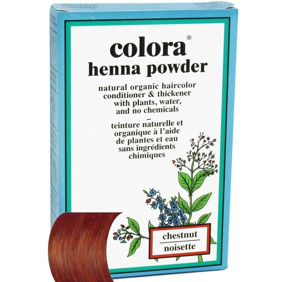 Colora Henna Powder Natural Hair Colour Conditioner and Thickener, 60g CLEARANCE 50% Off Final Sale - Image 2