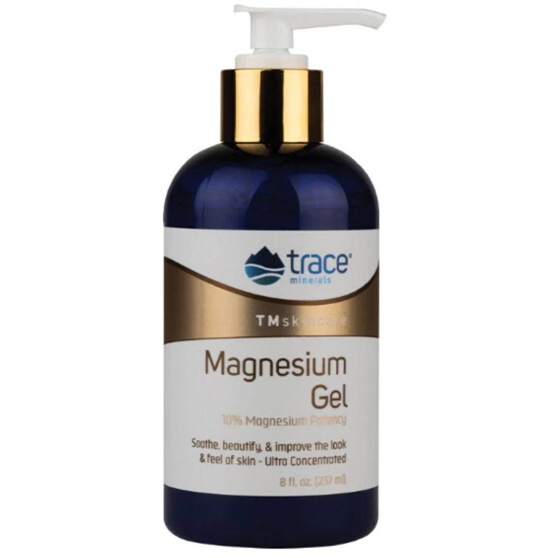 Trace Minerals Pure Magnesium Gel (Non-GMO and Vegan), 237ml - Image 2