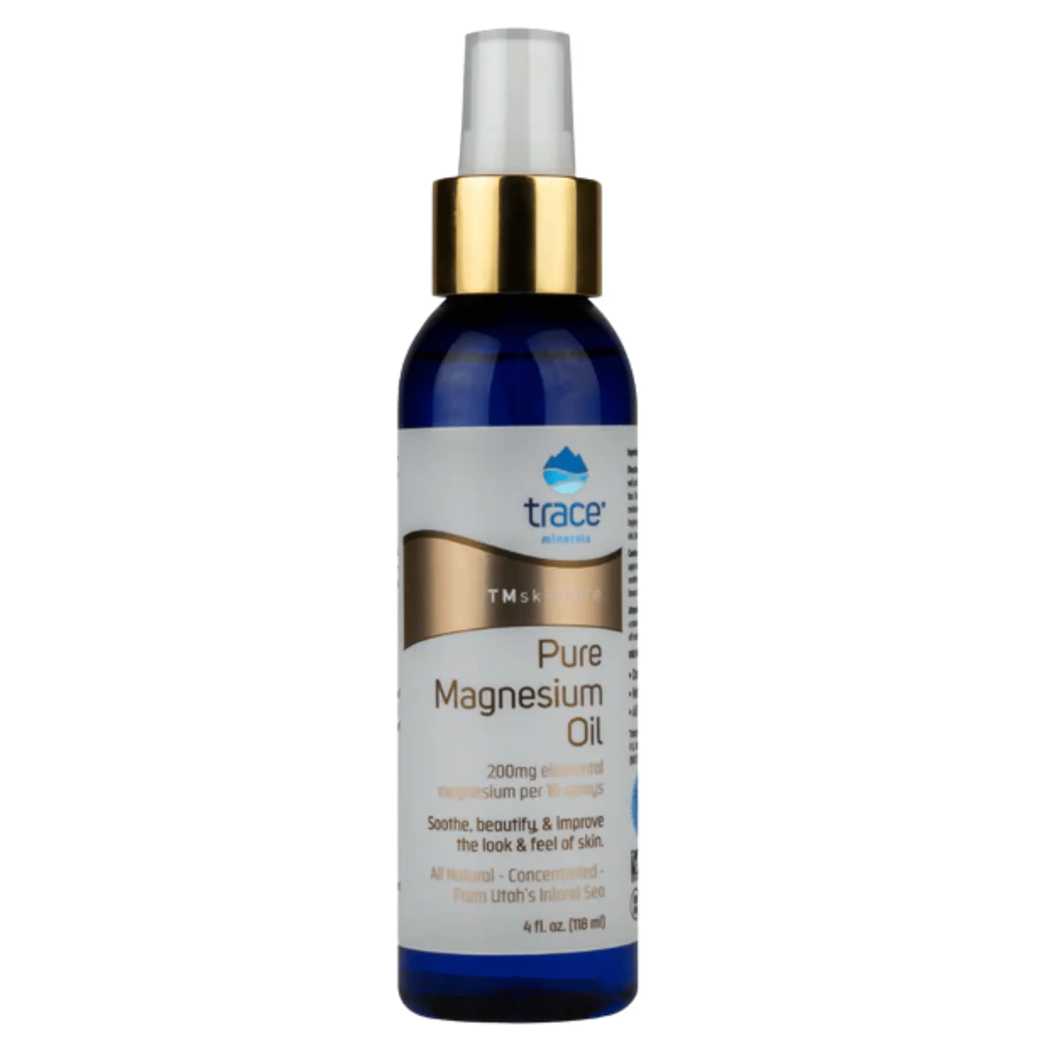 Trace Minerals Pure Magnesium Oil (Non-GMO and Vegan), 118ml