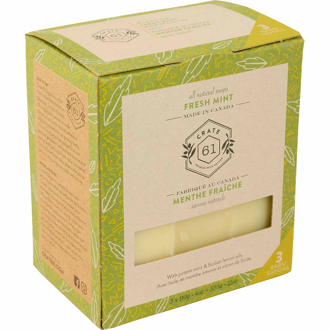 Crate 61 Soap, Vegan Cold Processed - Image 11