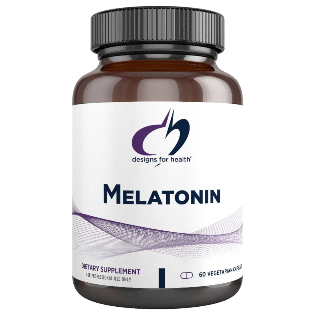 Designs For Health Melatonin 3mg, 60 Vegetable Capsules