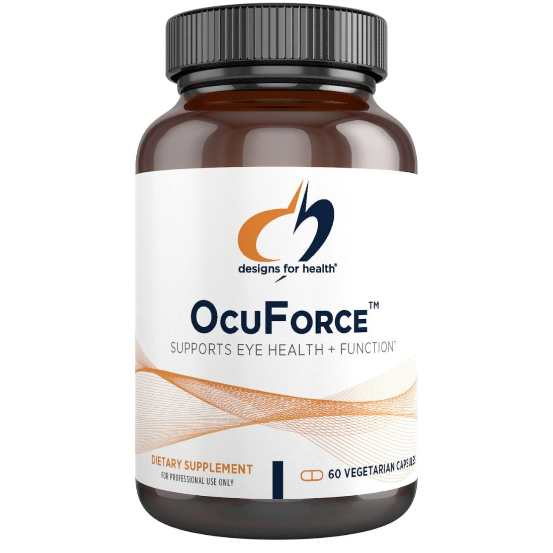 Designs For Health OcuForce Eye Support with Lutein, Zeaxanthin, B12, Vitamin A and More, 60 Capsules