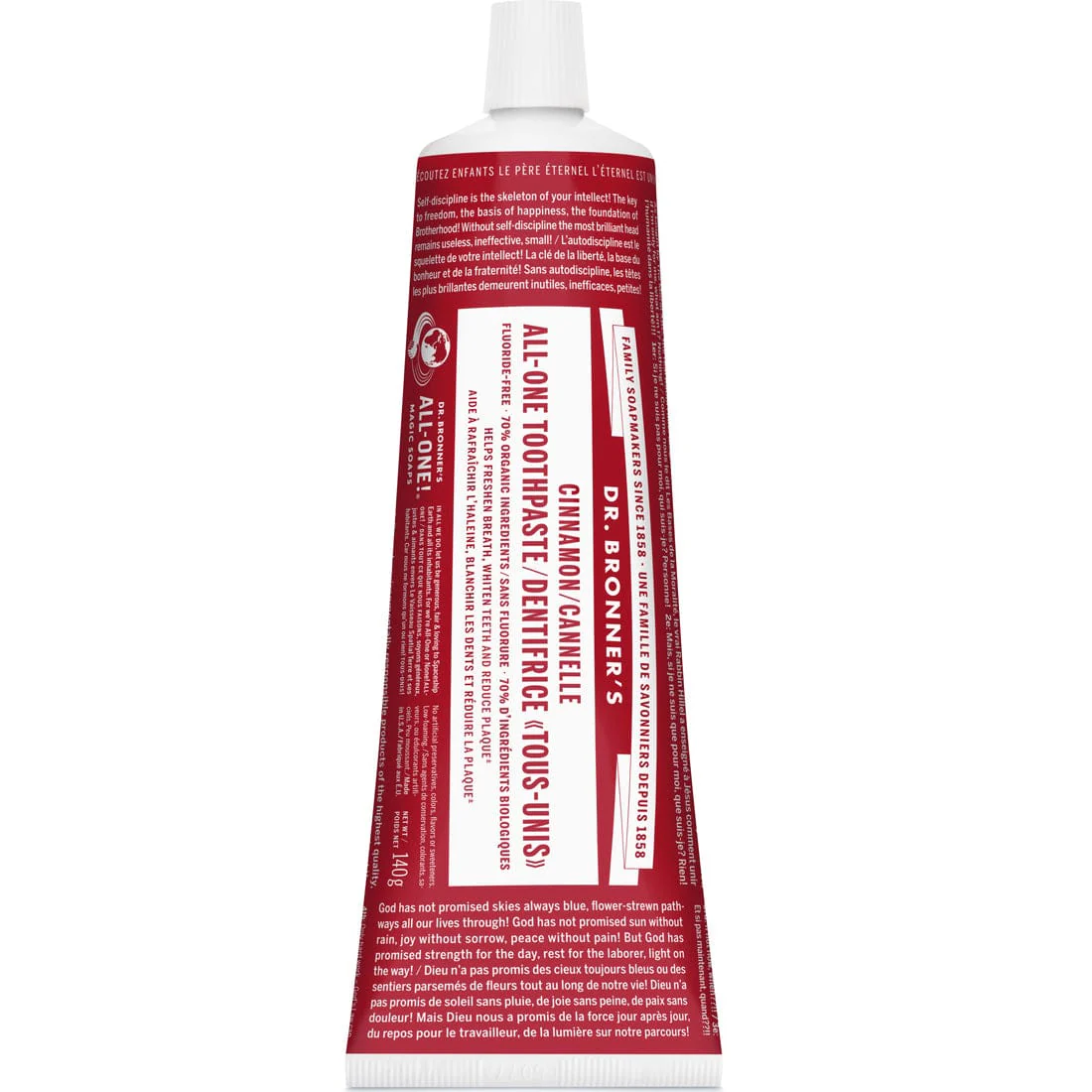 Dr. Bronner's All-One Toothpaste, 140g - Image 3