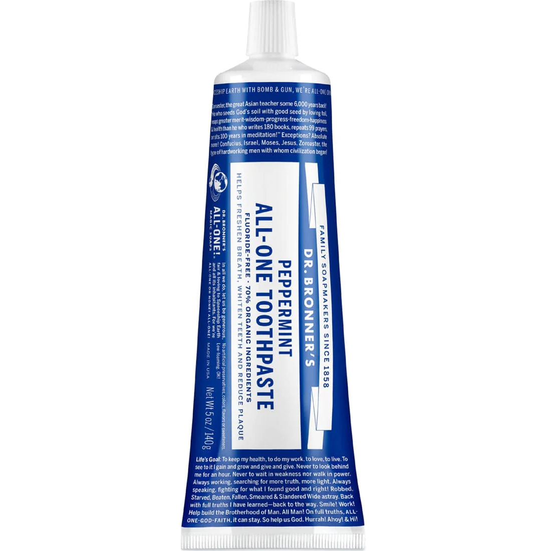 Dr. Bronner's All-One Toothpaste, 140g - Image 4