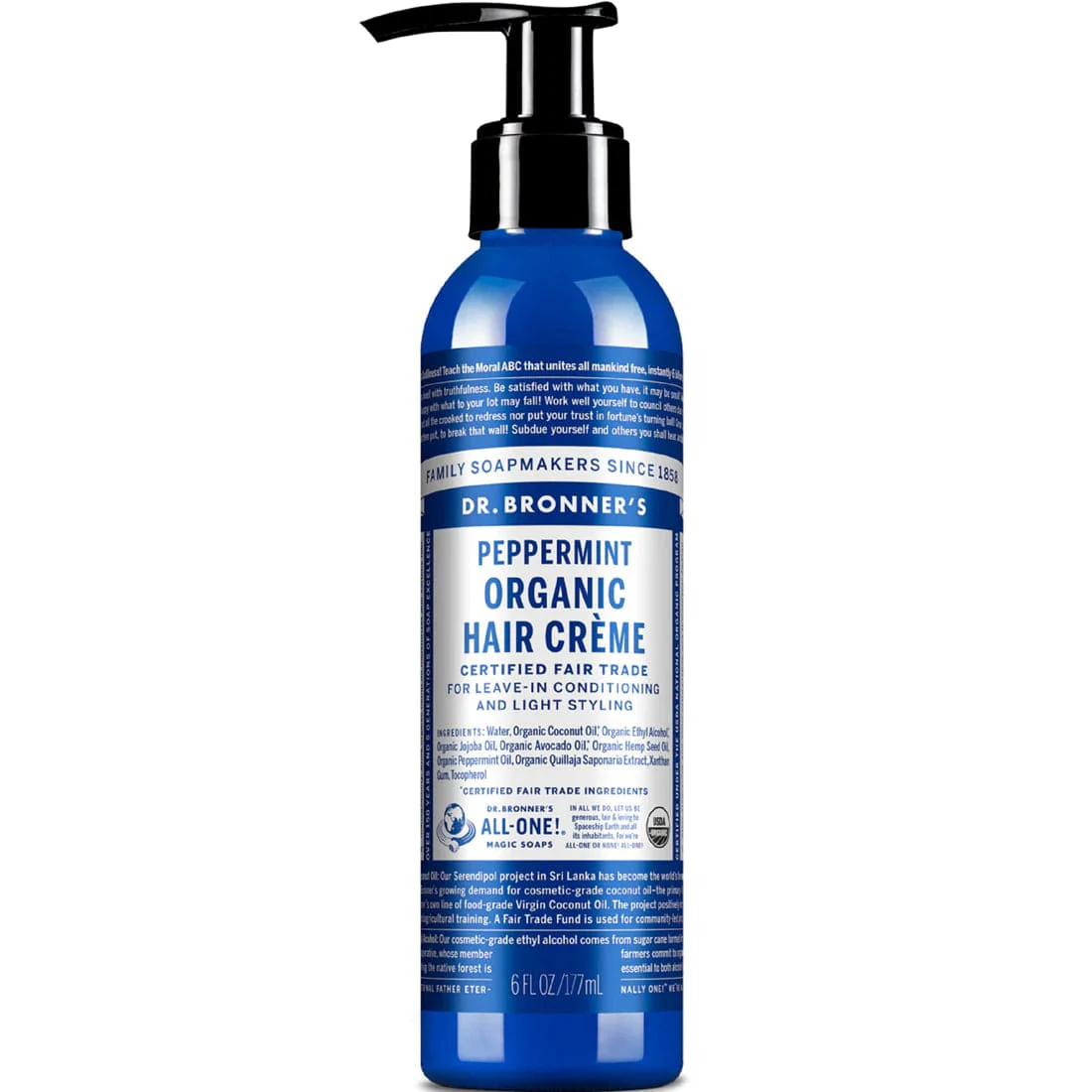 Dr. Bronner's Hair Conditioner and Style Creme - Image 3