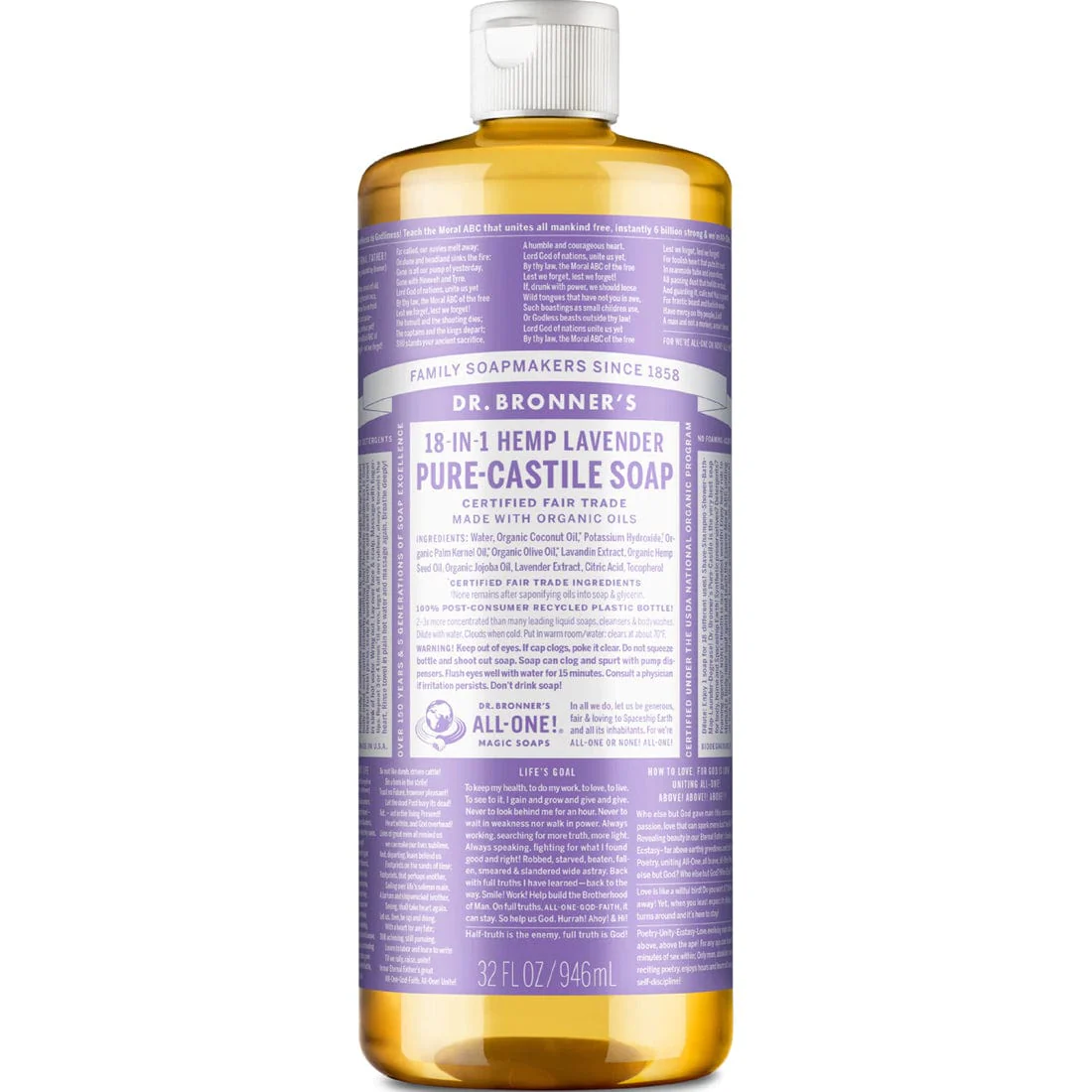 Dr. Bronner's Organic Liquid Castile Oil Soap - Image 10