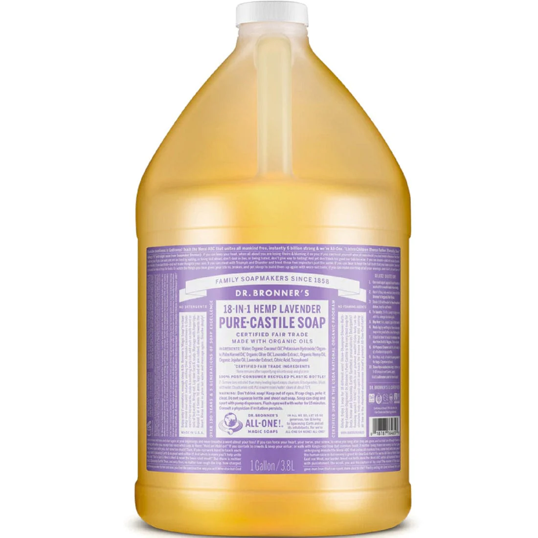 Dr. Bronner's Organic Liquid Castile Oil Soap - Image 4