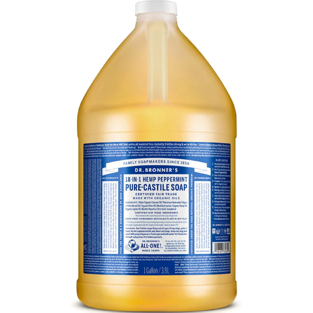 Dr. Bronner's Organic Liquid Castile Oil Soap - Image 5