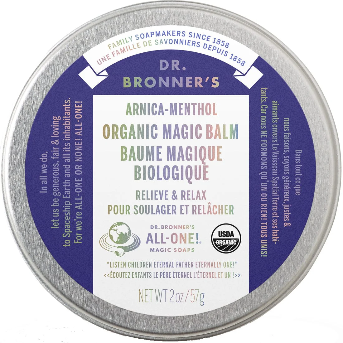Dr. Bronner's Organic Magic Balm, 6 x 57g - Image 2