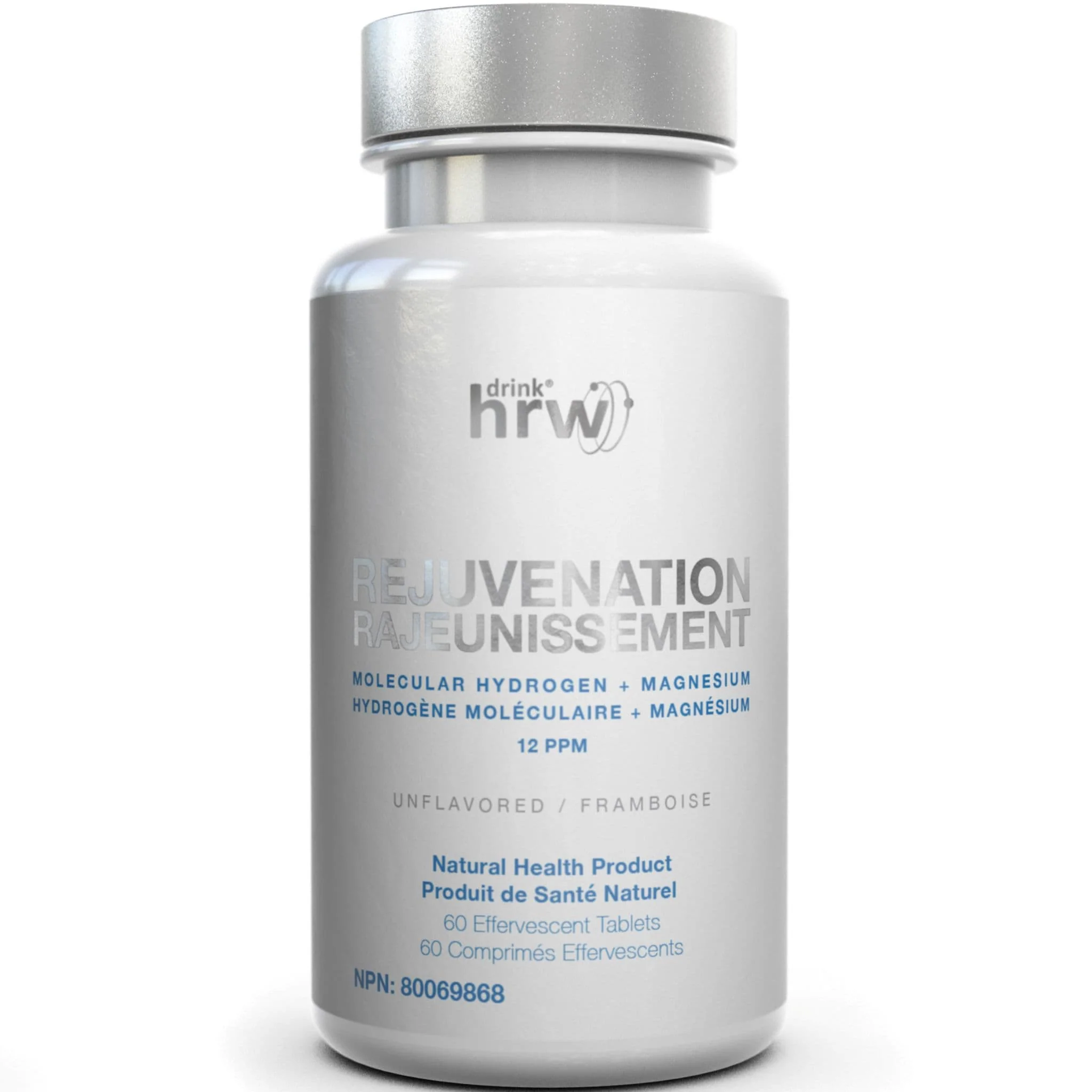 Drink HRW Rejuvenation Tablets, Molecular Hydrogen with Magnesium, 30-60 Tablets - Image 5