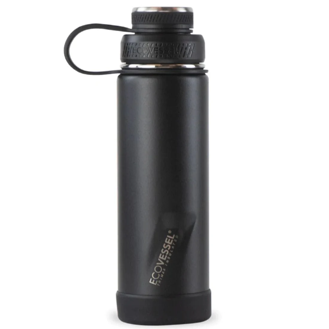 EcoVessel Boulder Stainless Steel Water Bottle, Triple Insulated, 14hr Hot, 74hr Cold with Tea Strainer, 710ml - Image 3
