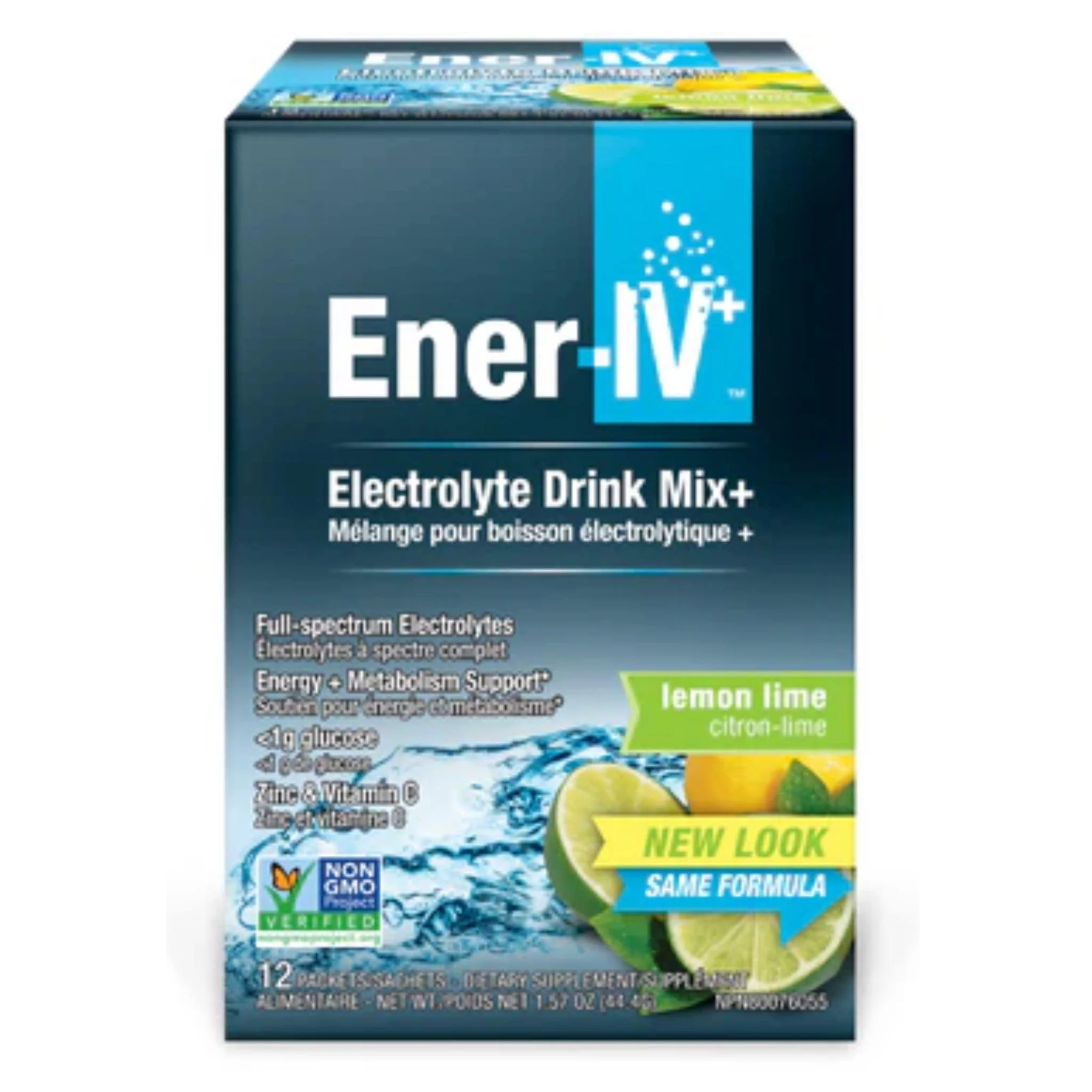 Ener-IV Sport Electrolyte Drink Mix (Formerly Ener-C Sport), Pre and Post Workout Electrolytes, 12 Sachets - Image 4