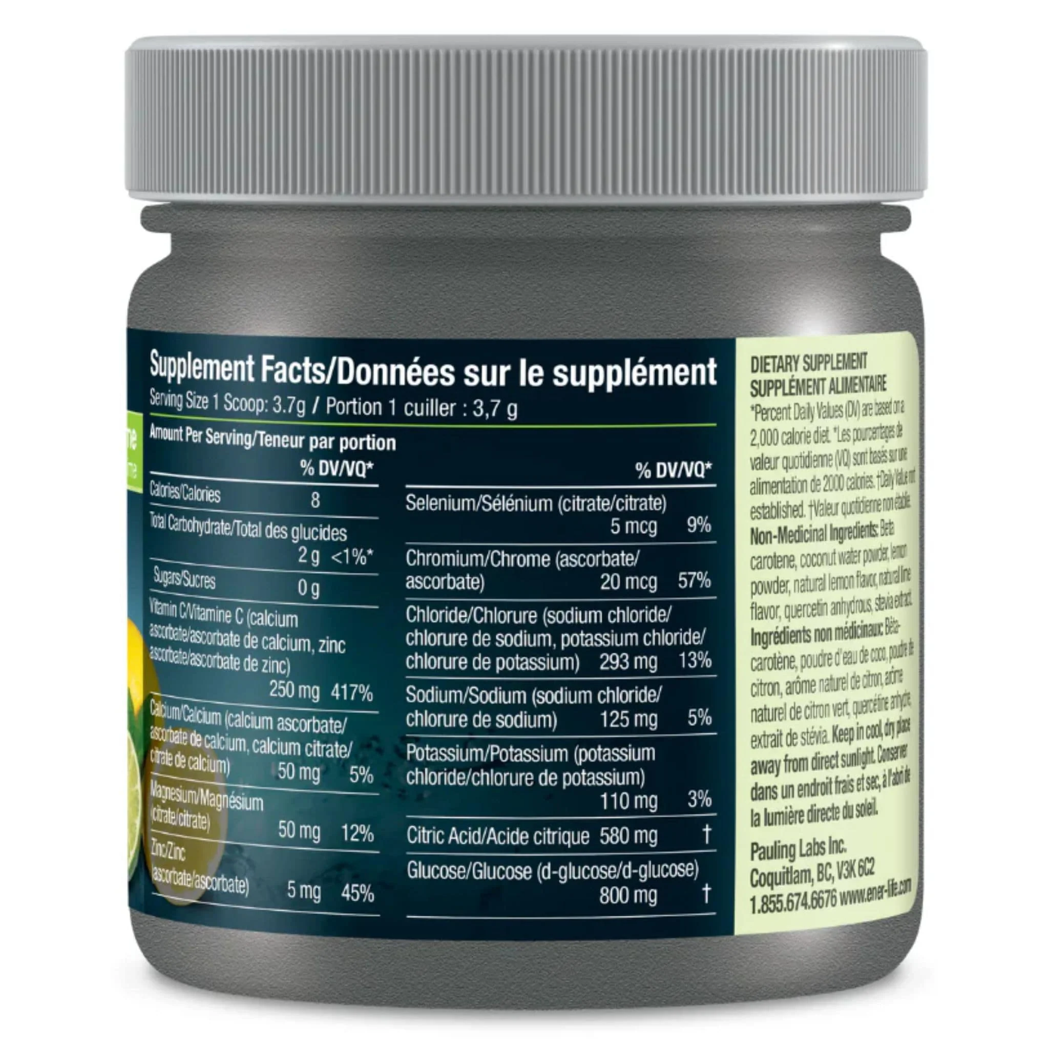Ener-IV Sport Electrolyte, Electrolyte Drink Mix, Tub - Image 3