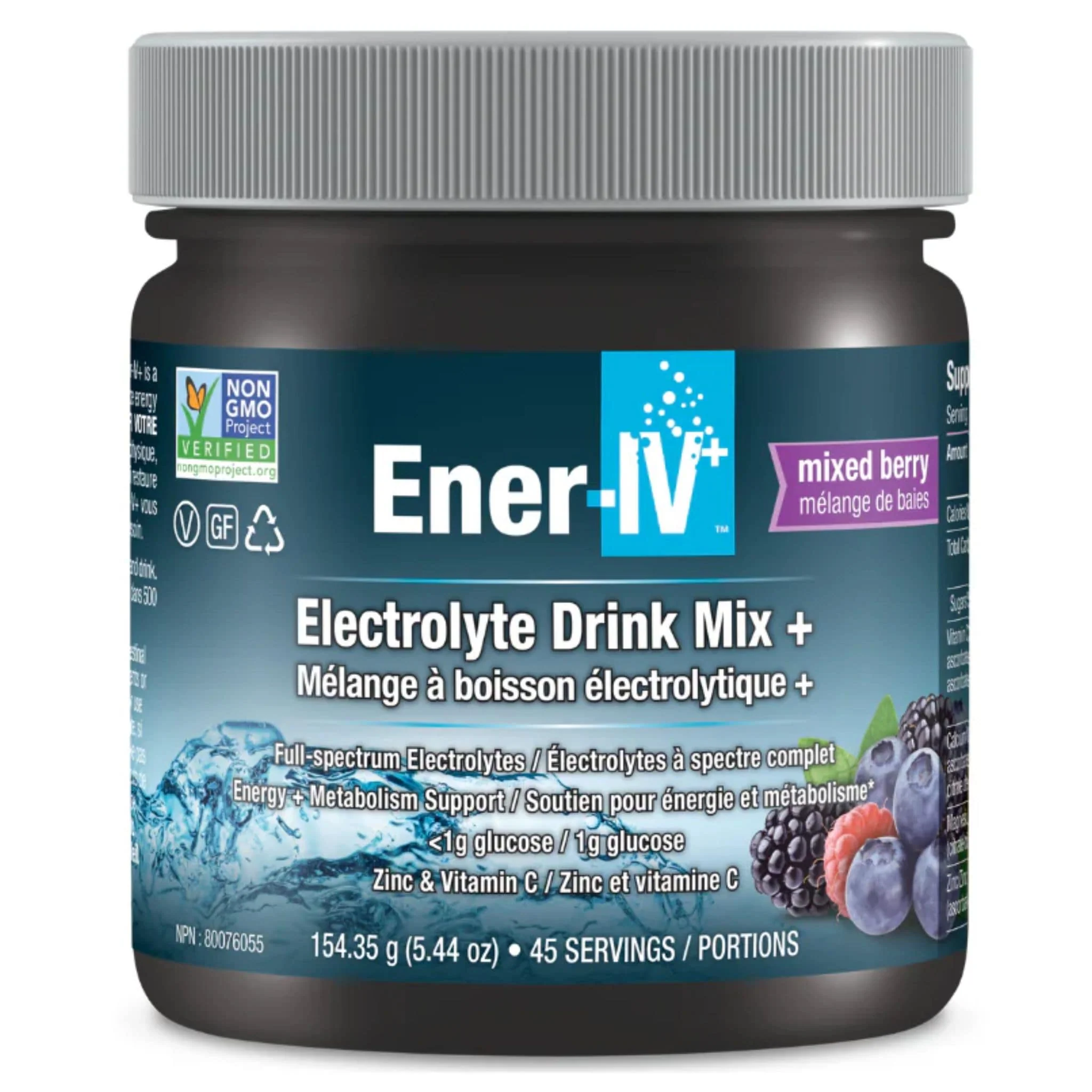 Ener-IV Sport Electrolyte, Electrolyte Drink Mix, Tub - Image 4