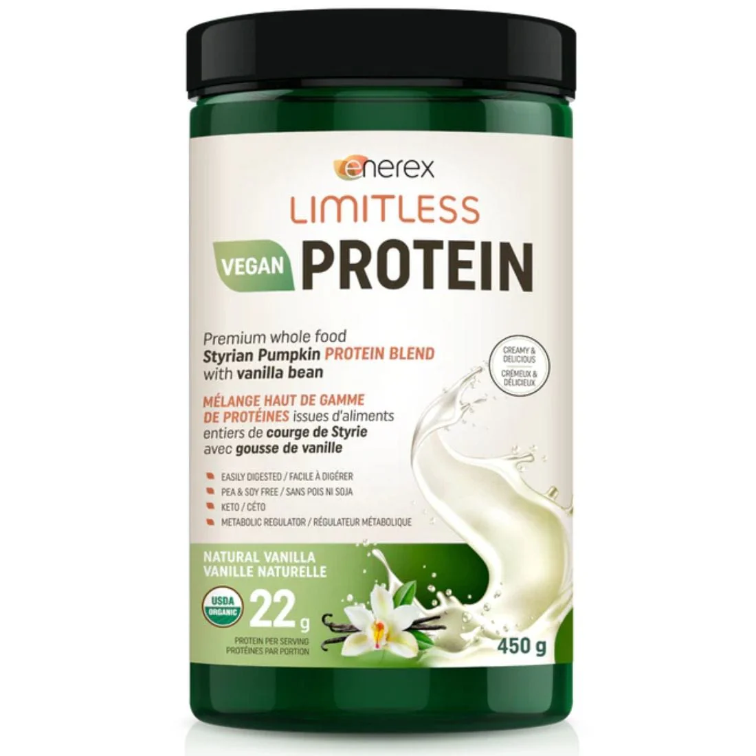 Enerex Limitless Bio-Fermented Protein, Contains Rice and Pumpkin - Image 2