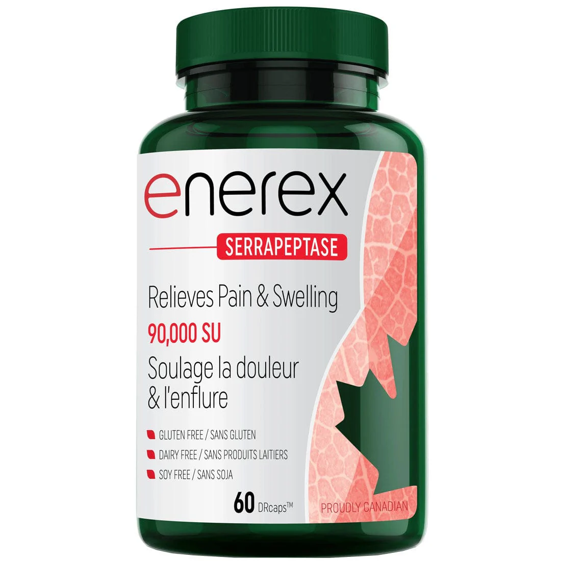 Enerex Serrapeptase 90000 SU - Image 2