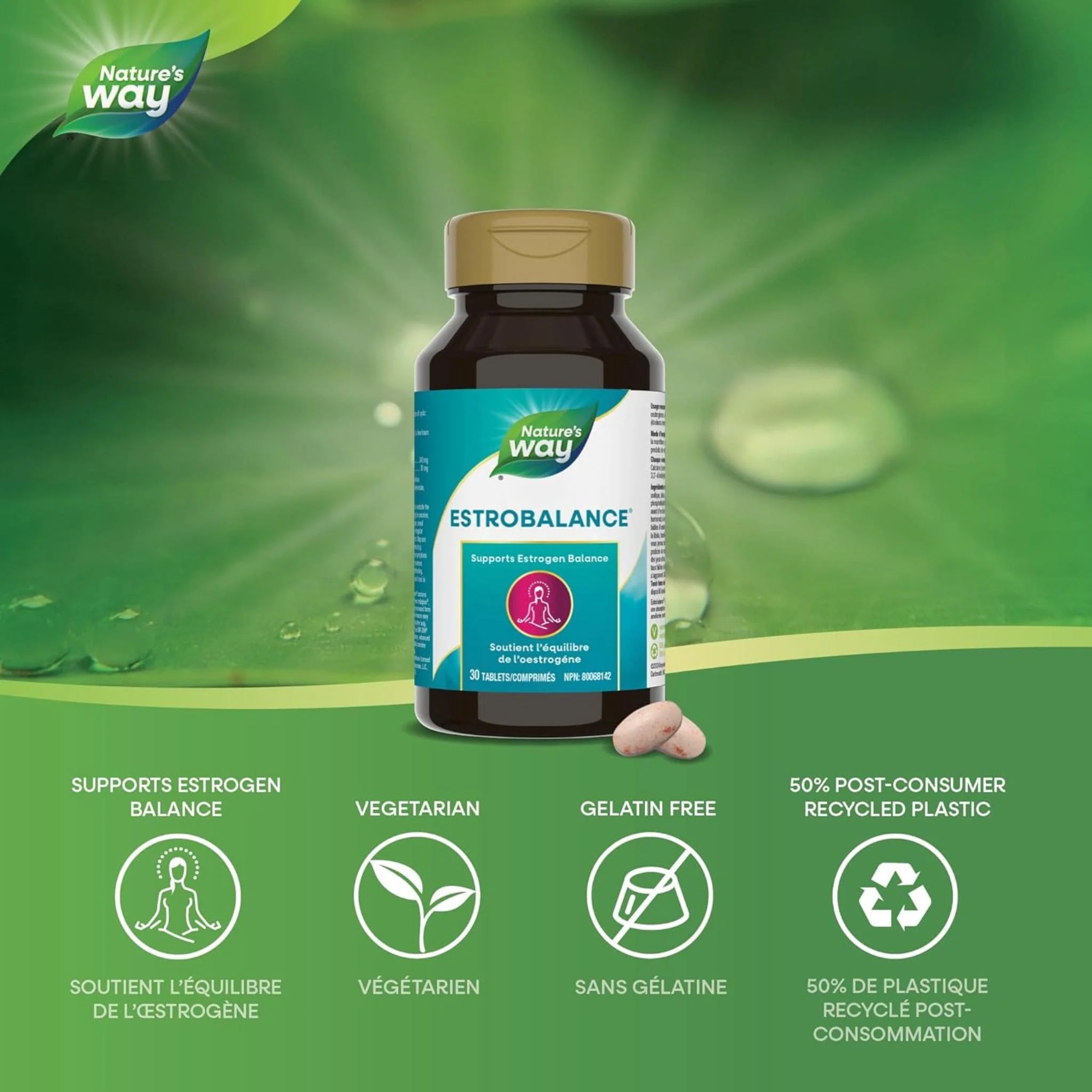 Nature's Way EstroBalance Highly Absorbable DIM 30mg, 30 Tabs - Image 3