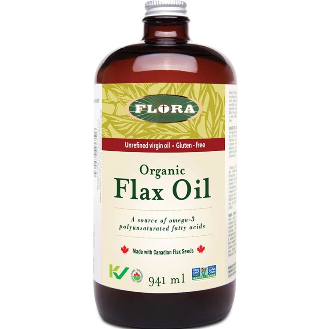 Flora Organic Flax Oil (Non-GMO and Made with Canadian Flaxseeds) (Stored in Fridge) - Image 4