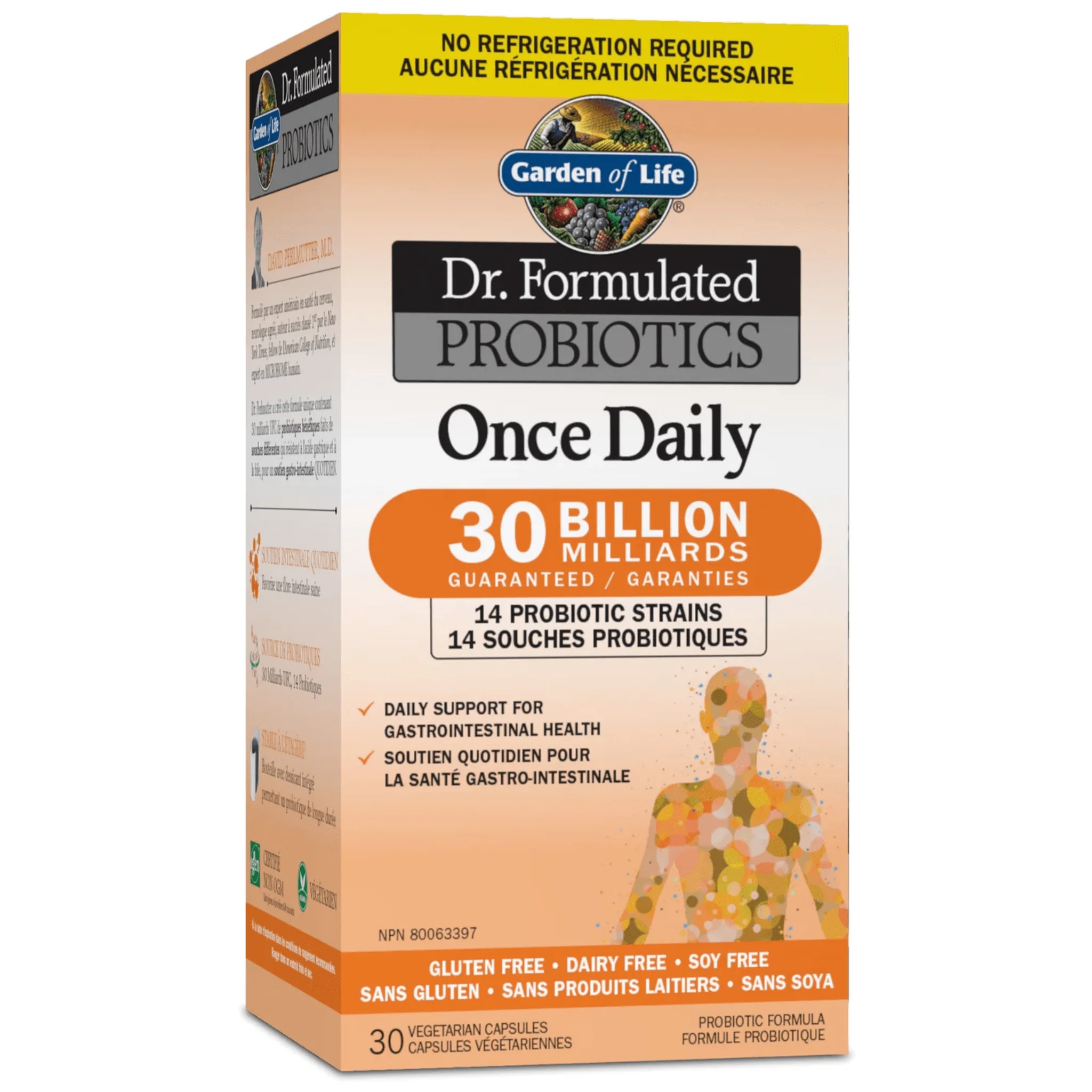Garden of Life Dr. Formulated Probiotics Once Daily 30 Billion, 30 Vcaps - Image 3
