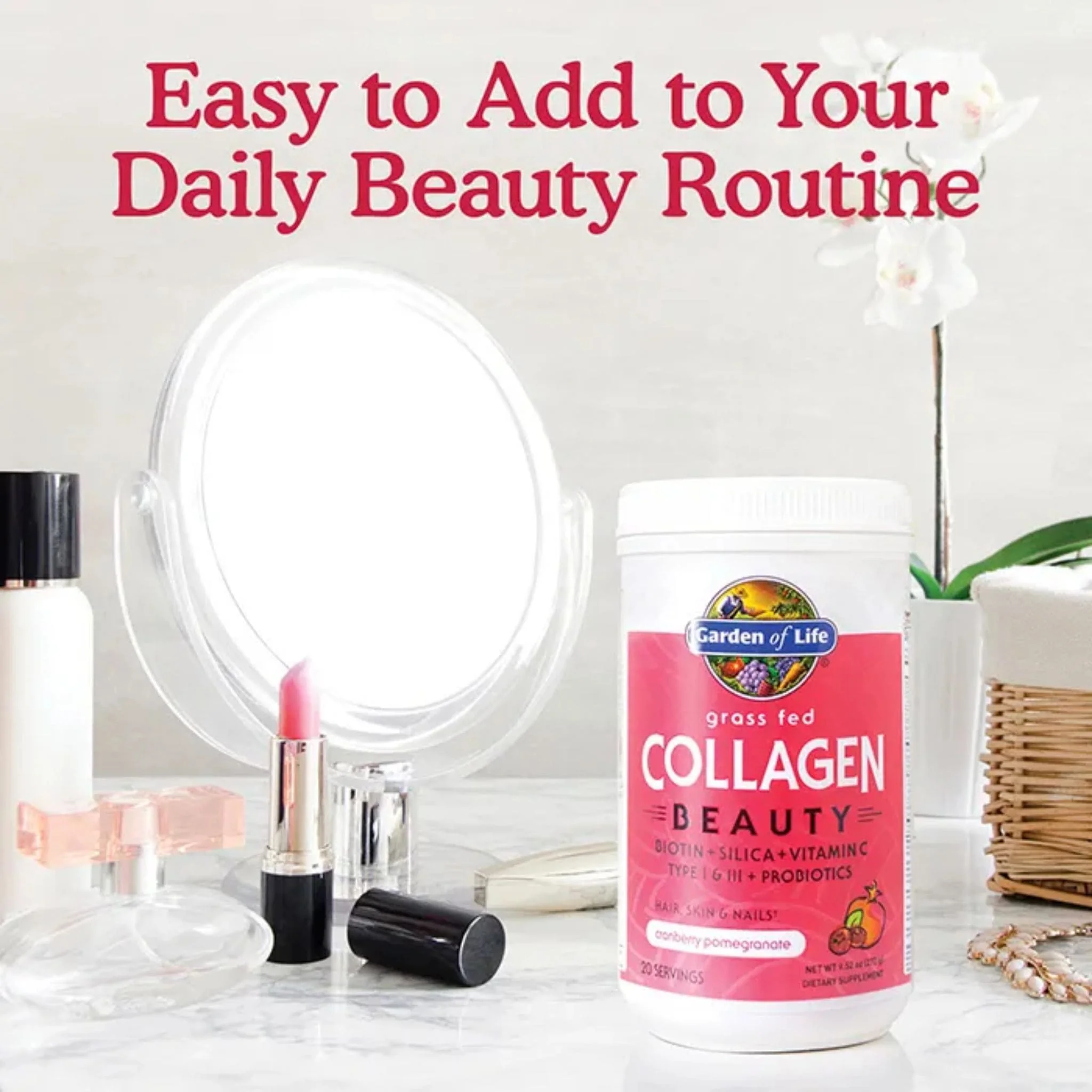 Garden of Life Grass Fed Collagen Beauty, 270g - Image 12
