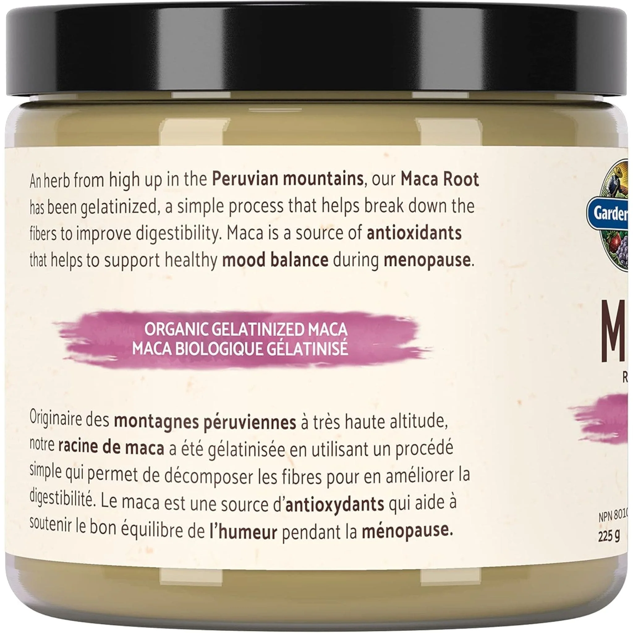 Garden of Life Organics Maca Root Powder, 225g - Image 3