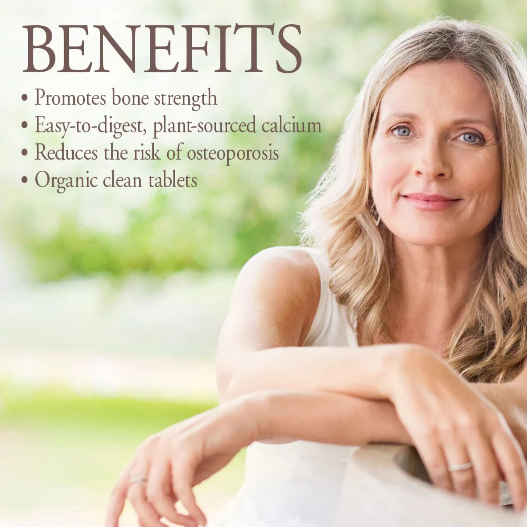 Garden of Life Organics Organic Plant Calcium, 90 Vegan Tablets - Image 6