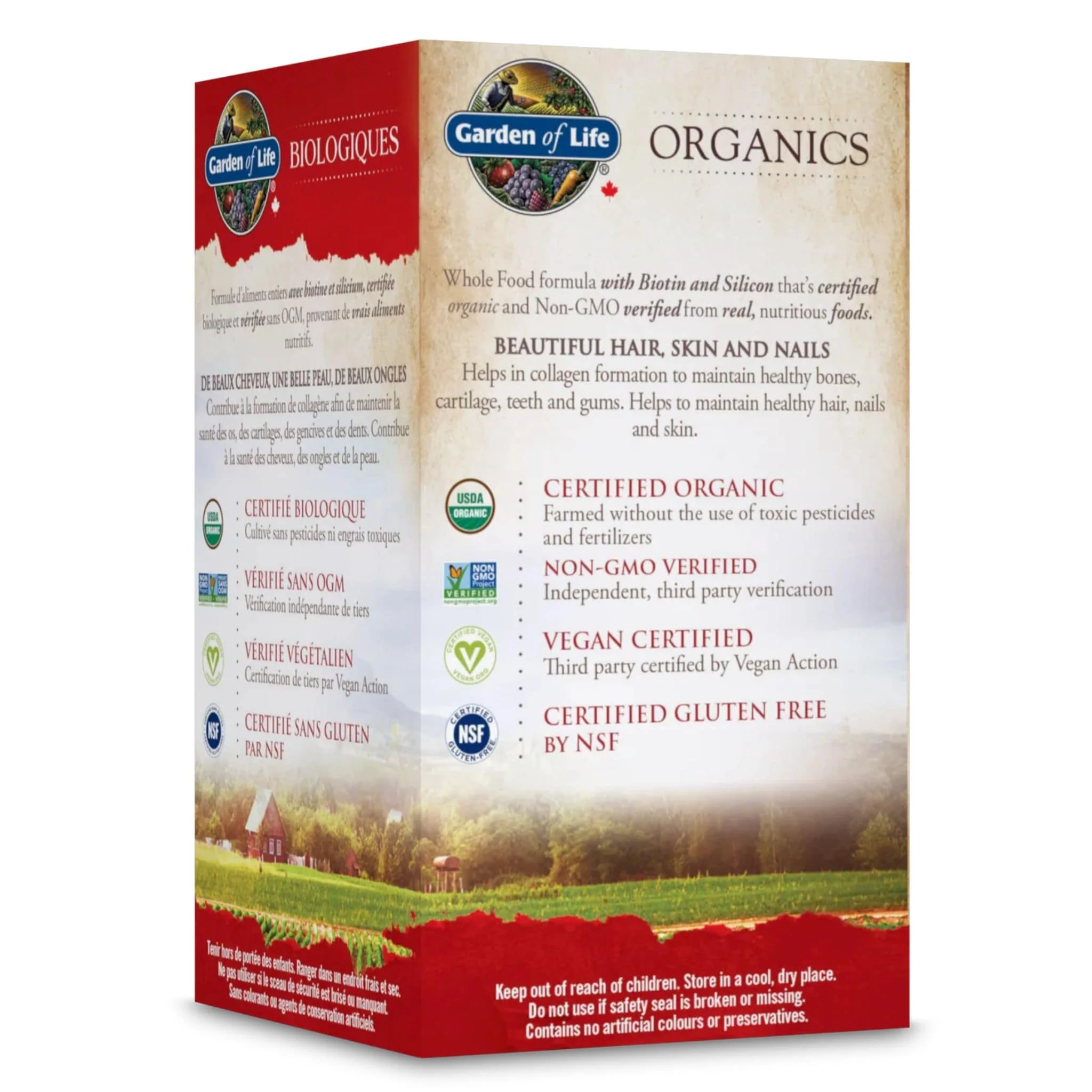 Garden of Life Organics Organic Plant Collagen Builder, 60 Vegan Tablets - Image 3
