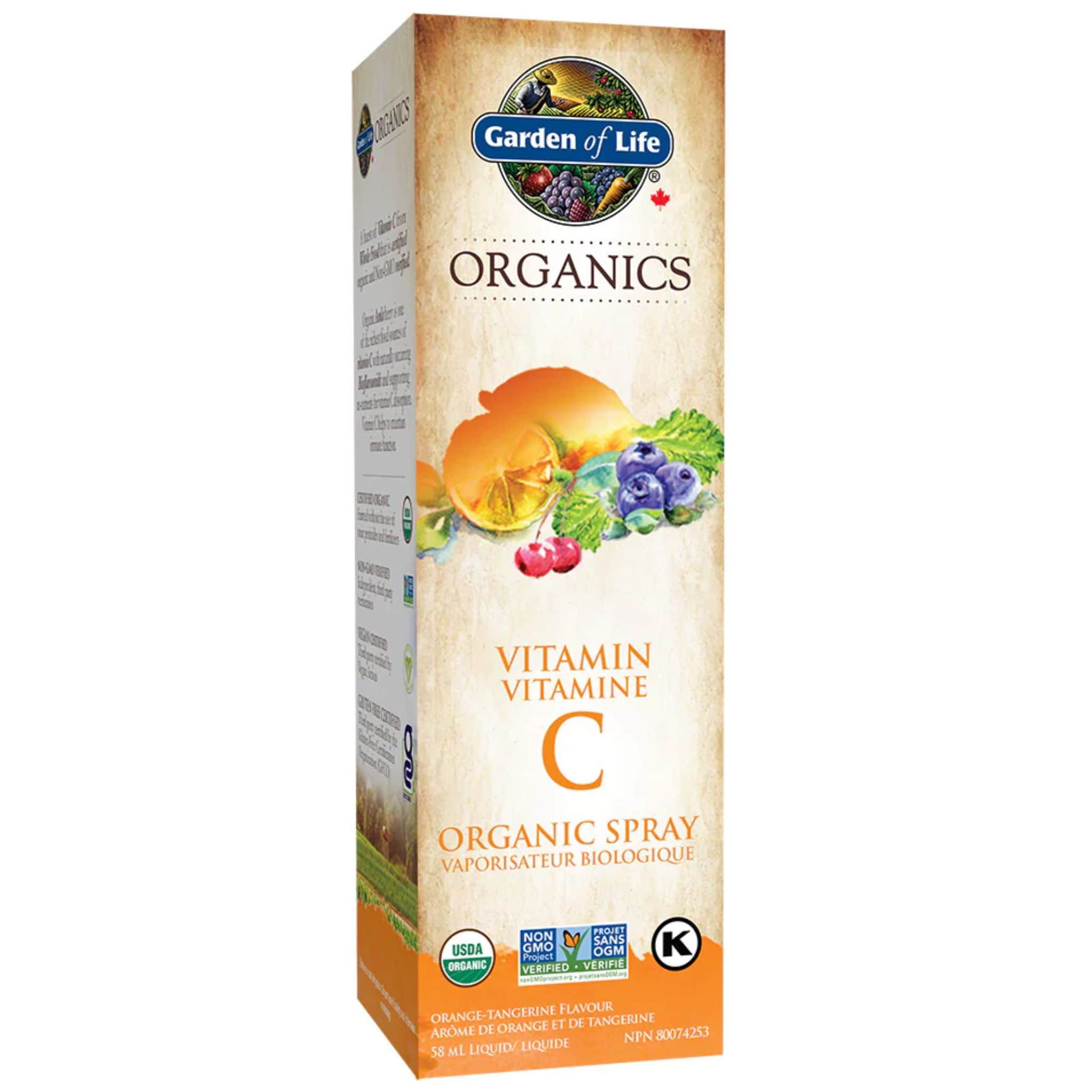Garden of Life Organics Vitamin C Organic Throat Spray, 58ml - Image 8