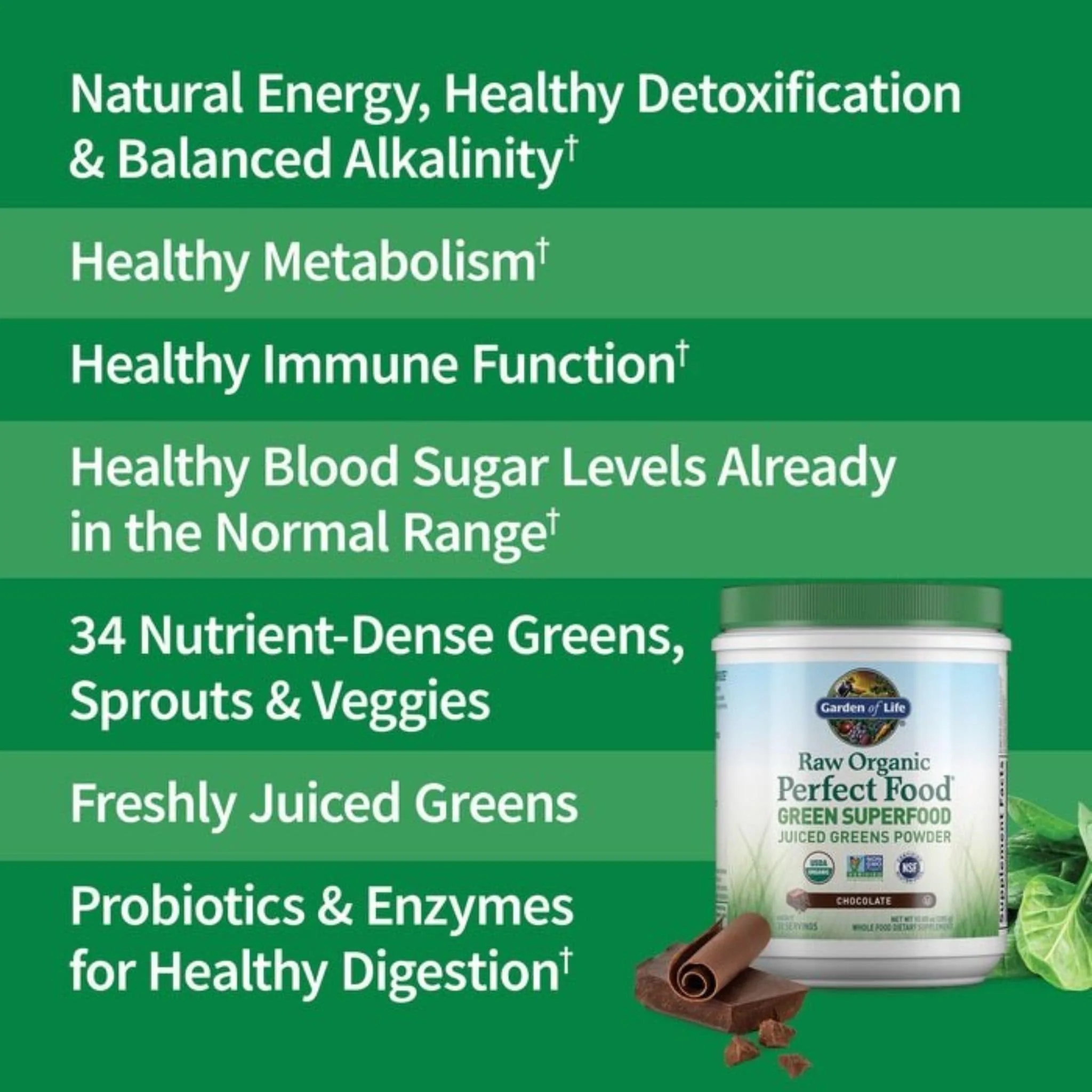 Garden of Life Raw Organic Perfect Food, 30 Servings - Image 9