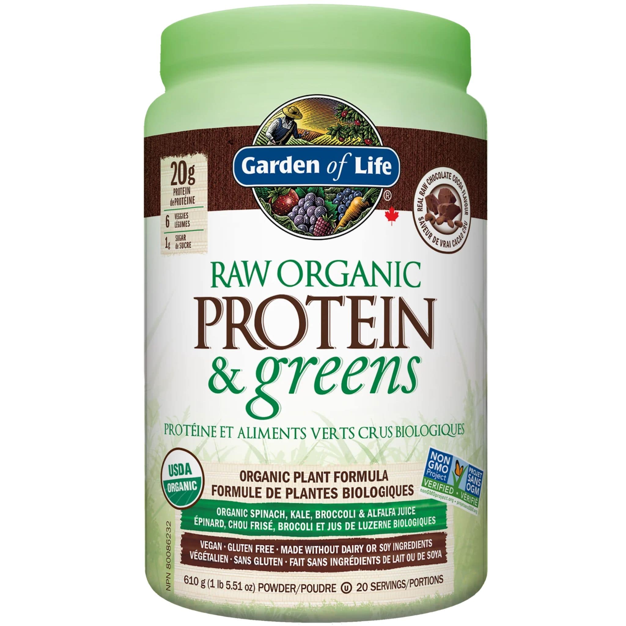 Garden of Life Raw Organic Protein & Greens
