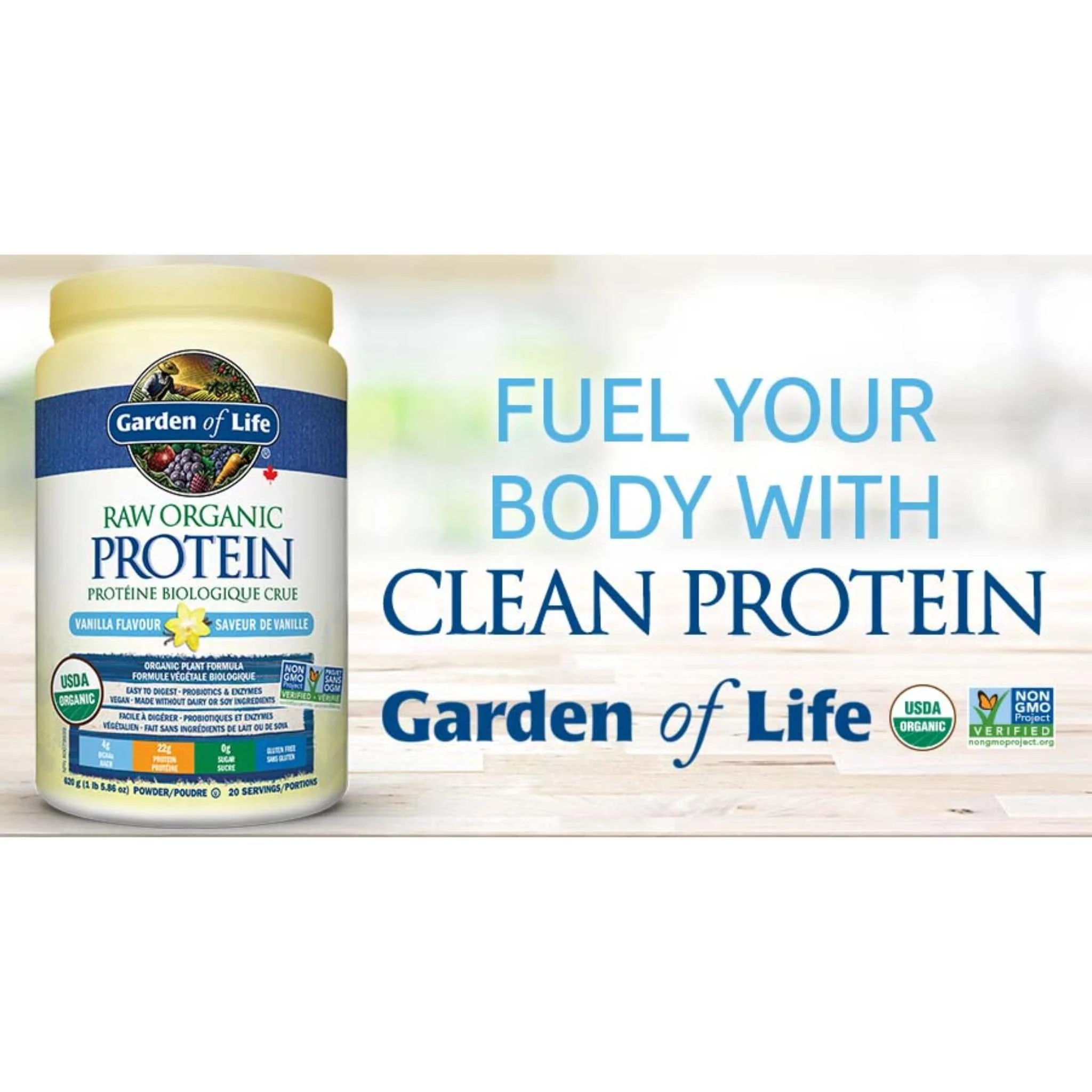Garden of Life Raw Organic Protein Powder, 20 Servings - Image 17