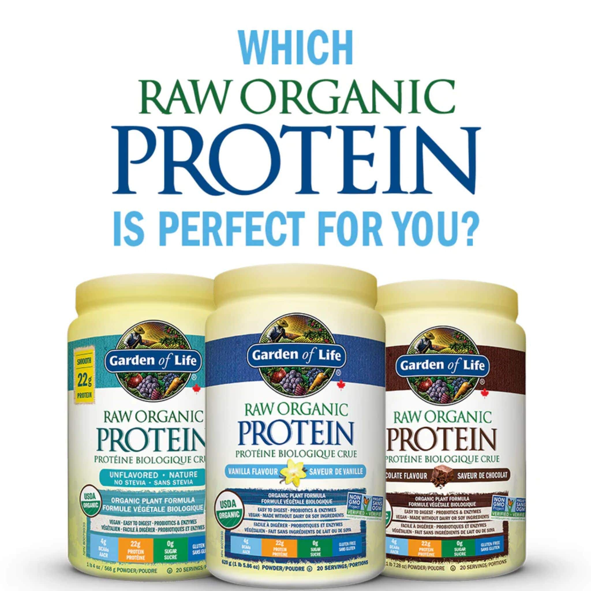 Garden of Life Raw Organic Protein Powder, 20 Servings - Image 19
